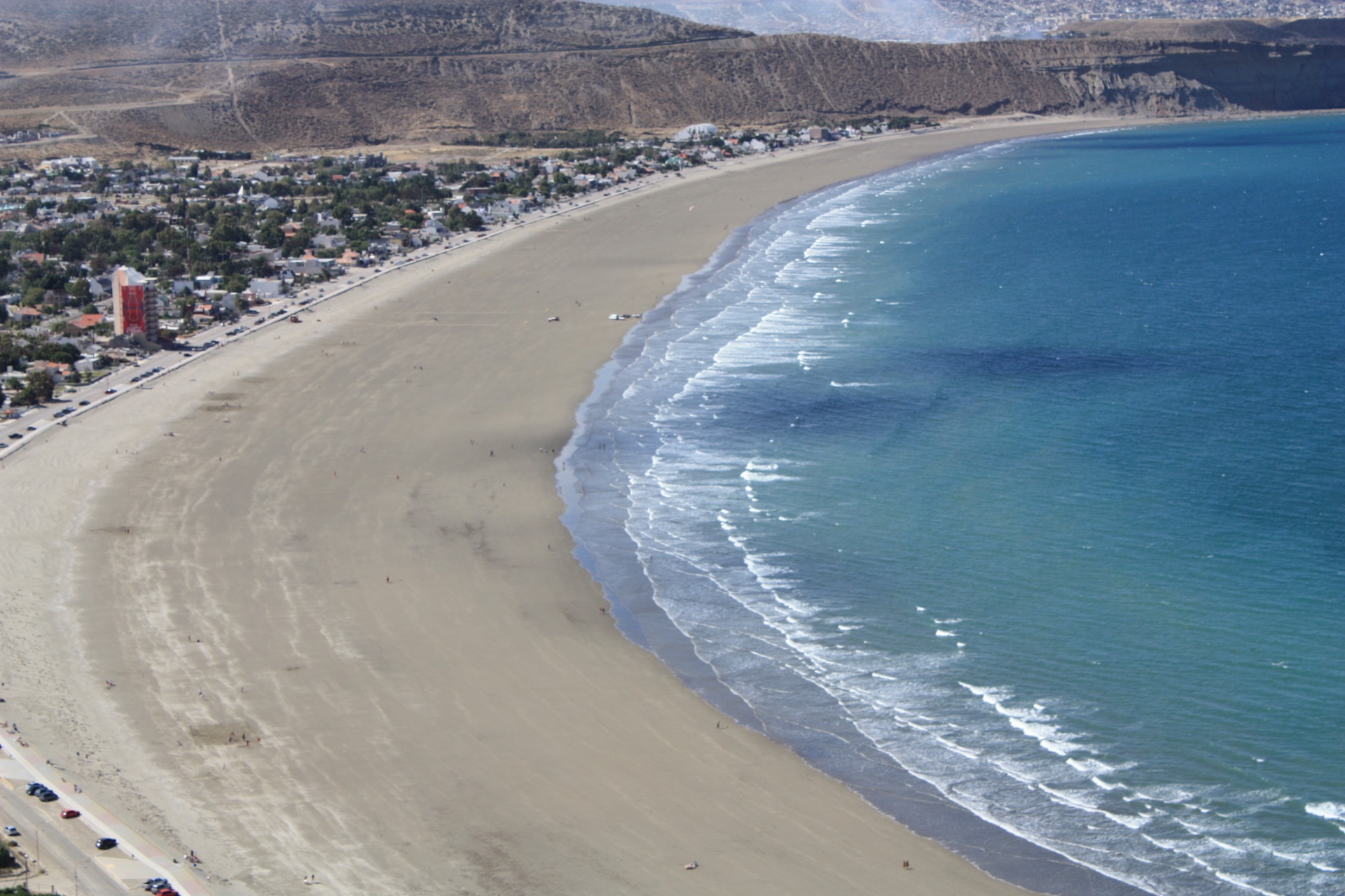Visitando Rada Tilly já no sul da Argentina