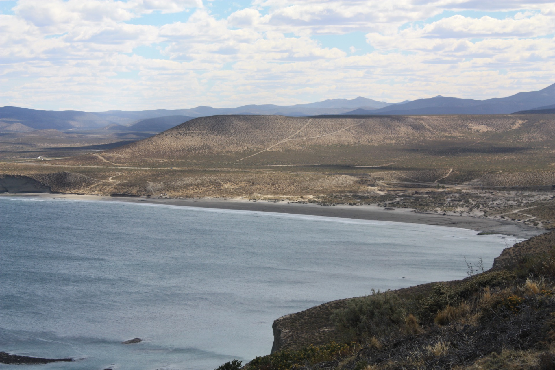 Visitando Rada Tilly já no sul da Argentina