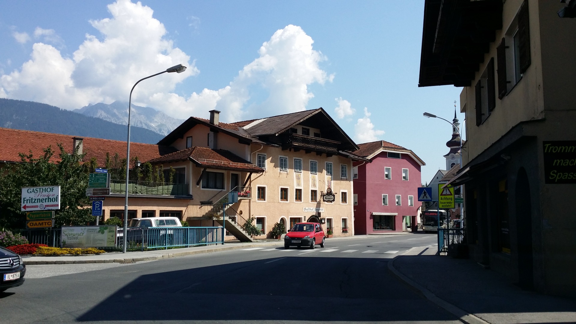 De Innsbruck a Salzburgo pela estrada