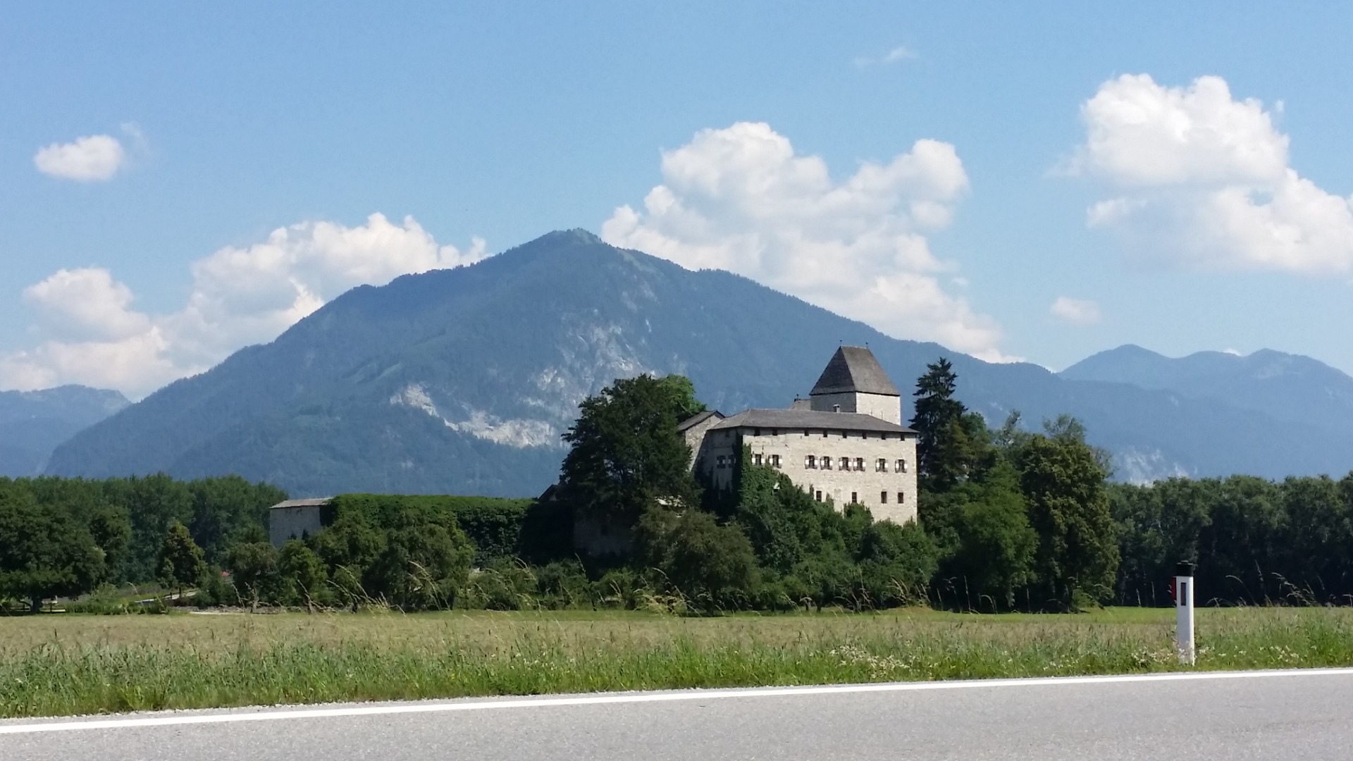 De Innsbruck a Salzburgo pela estrada