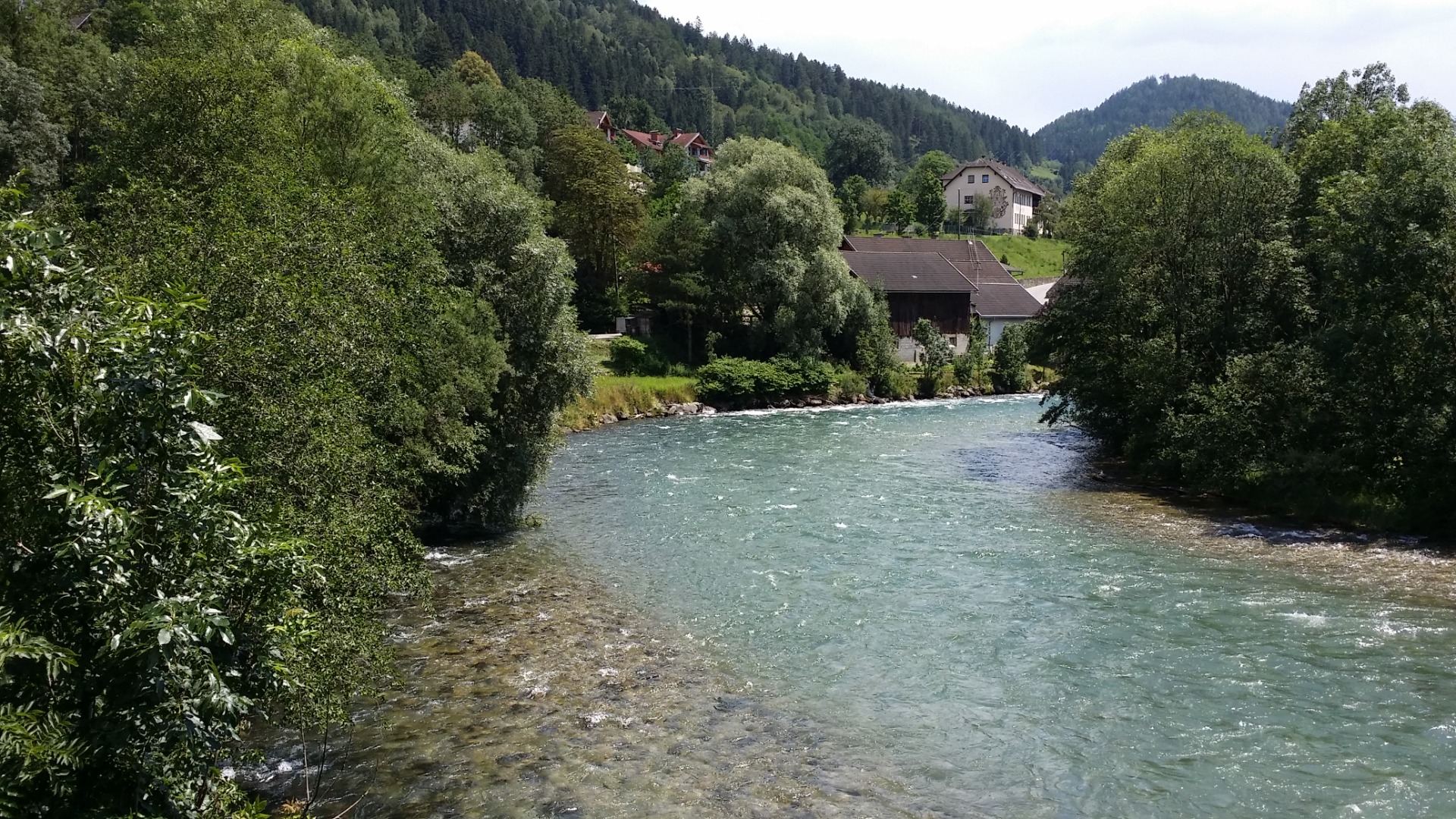 Paisagens de Ljubliana a Innsbruck