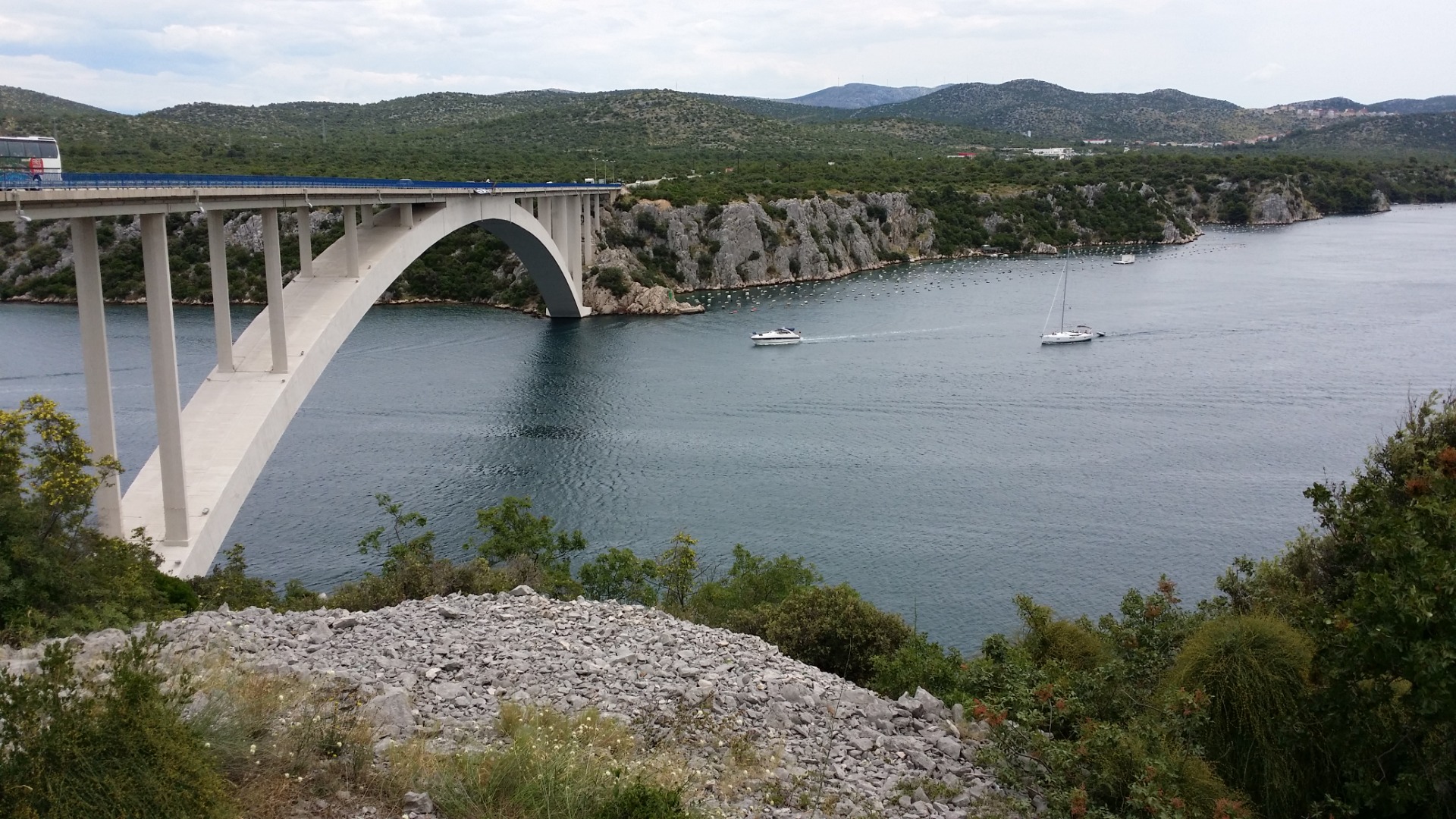 Zadar a Dubrovnick ao longo da costa do Adriático