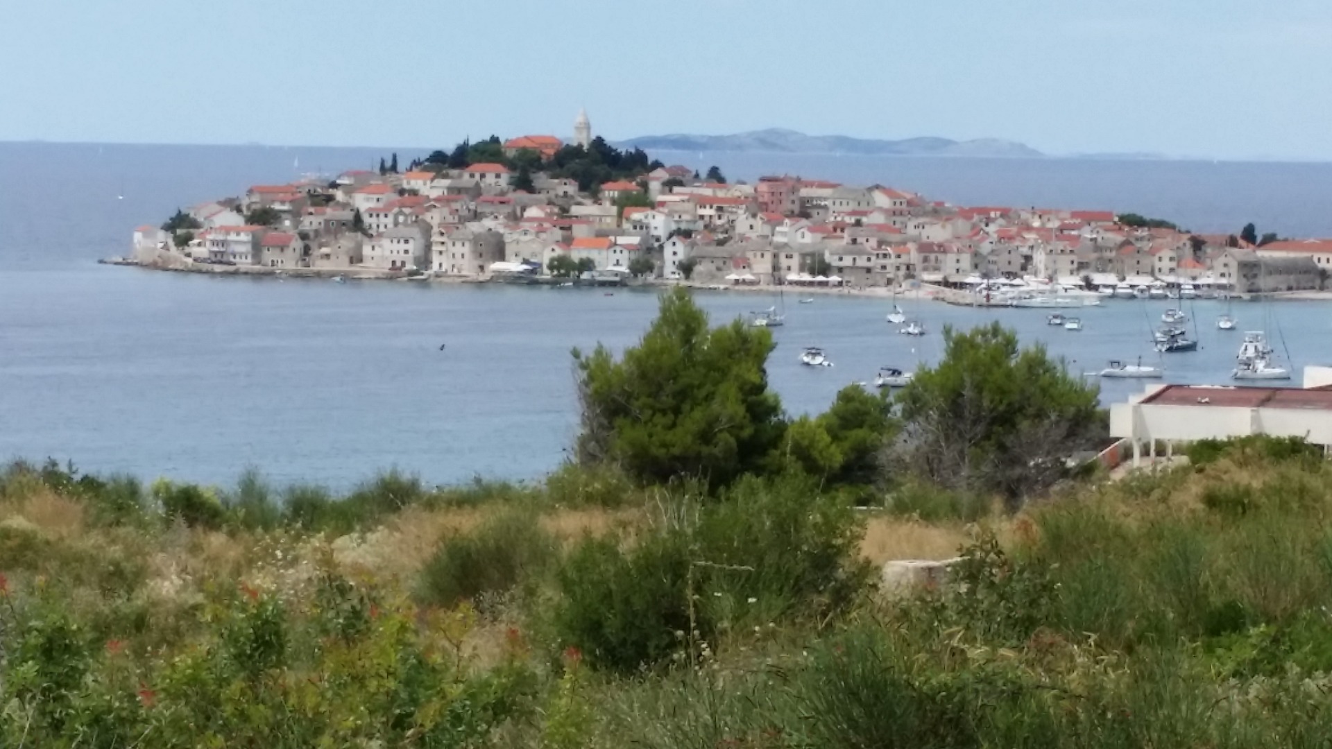 Zadar a Dubrovnick ao longo da costa do Adriático