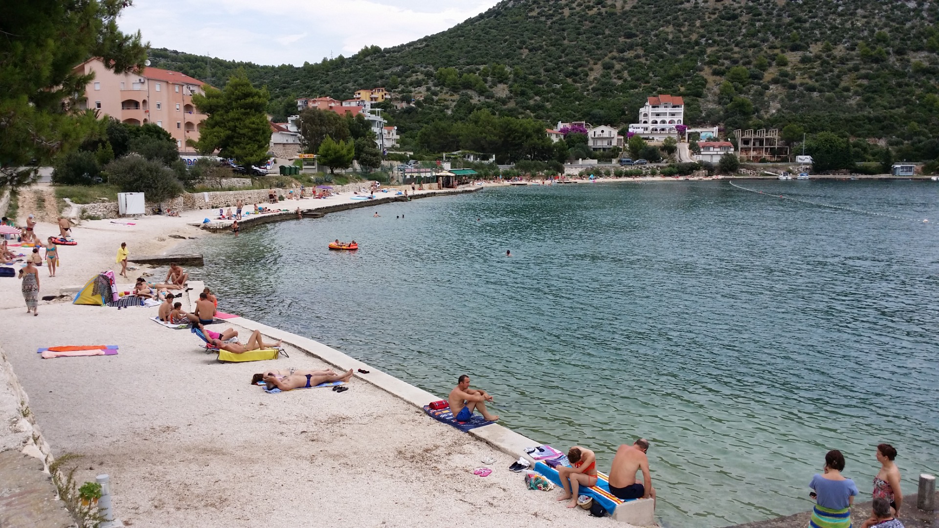 Zadar a Dubrovnick ao longo da costa do Adriático
