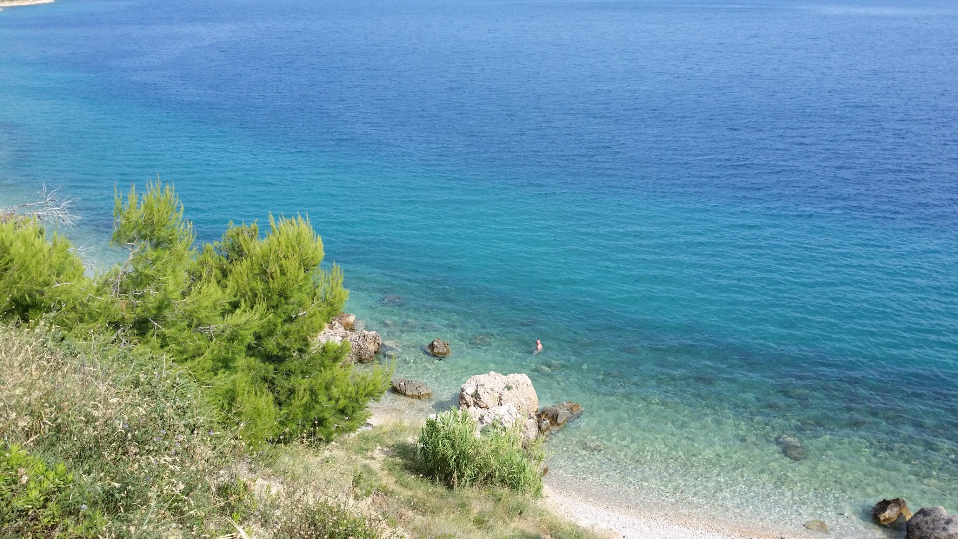 Zadar a Dubrovnick ao longo da costa do Adriático