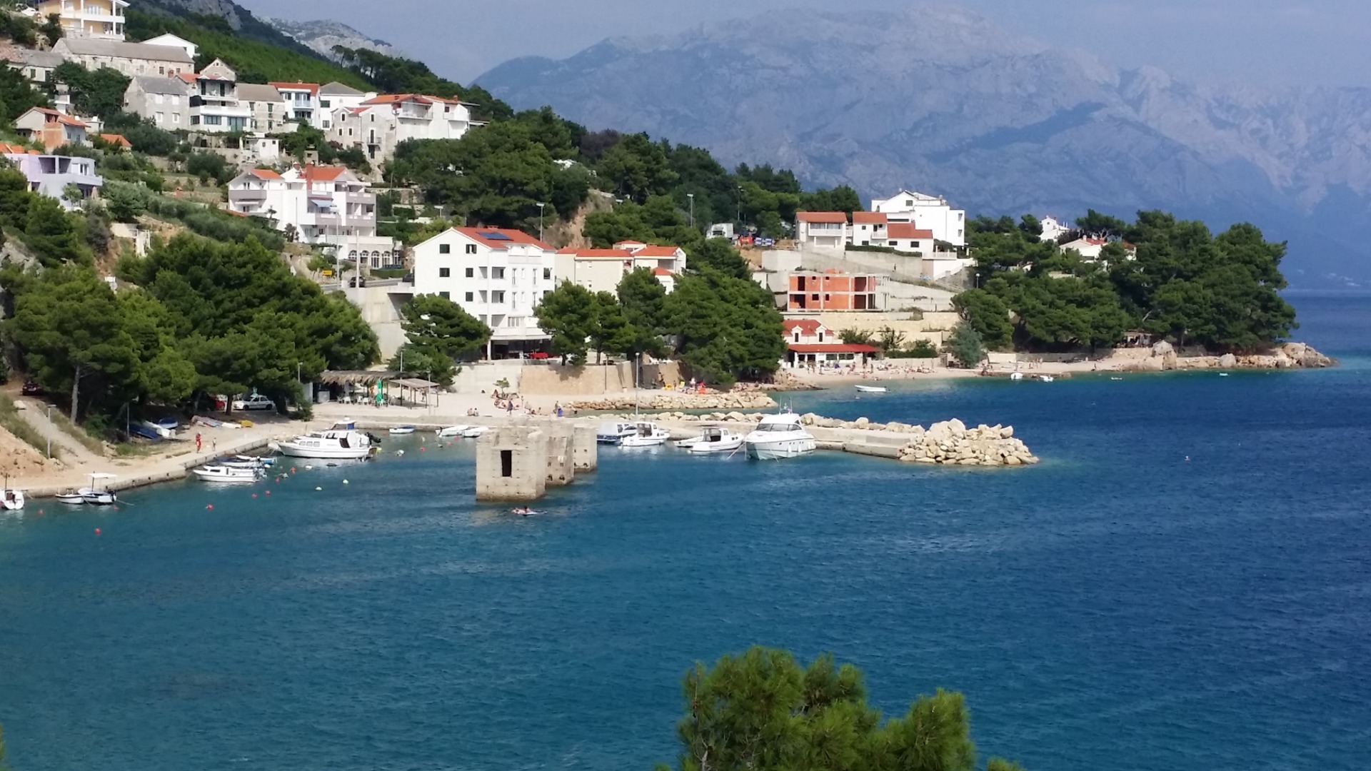 Zadar a Dubrovnick ao longo da costa do Adriático