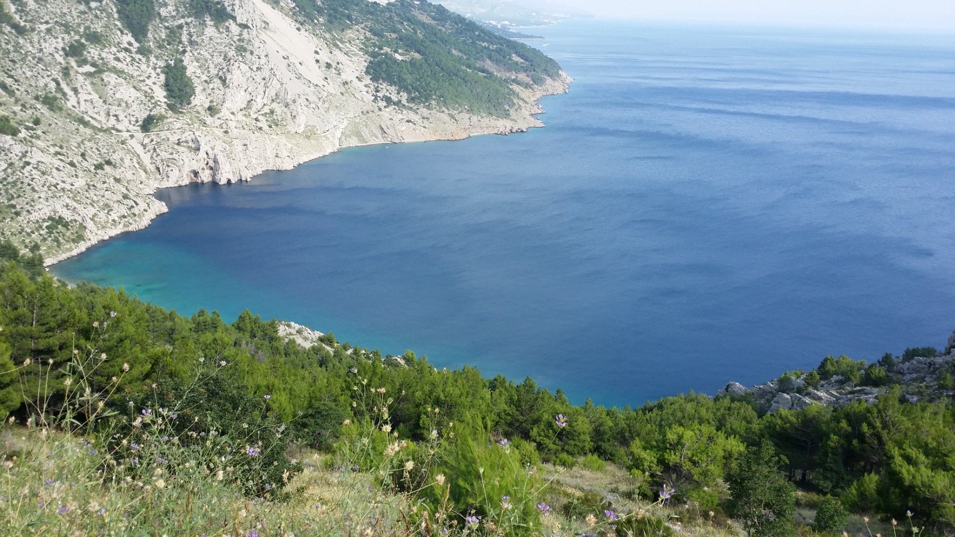 Zadar a Dubrovnick ao longo da costa do Adriático