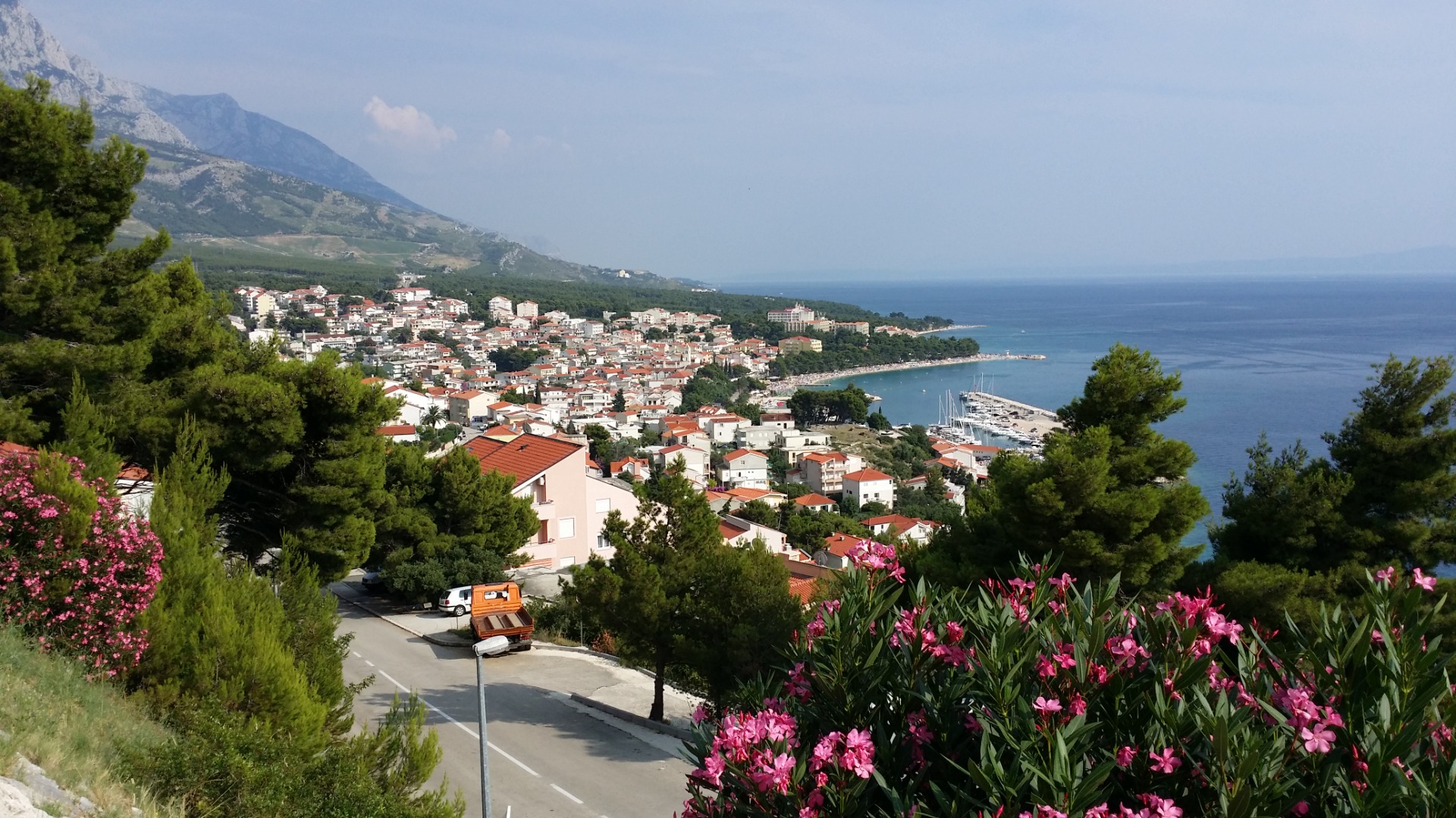 Zadar a Dubrovnick ao longo da costa do Adriático