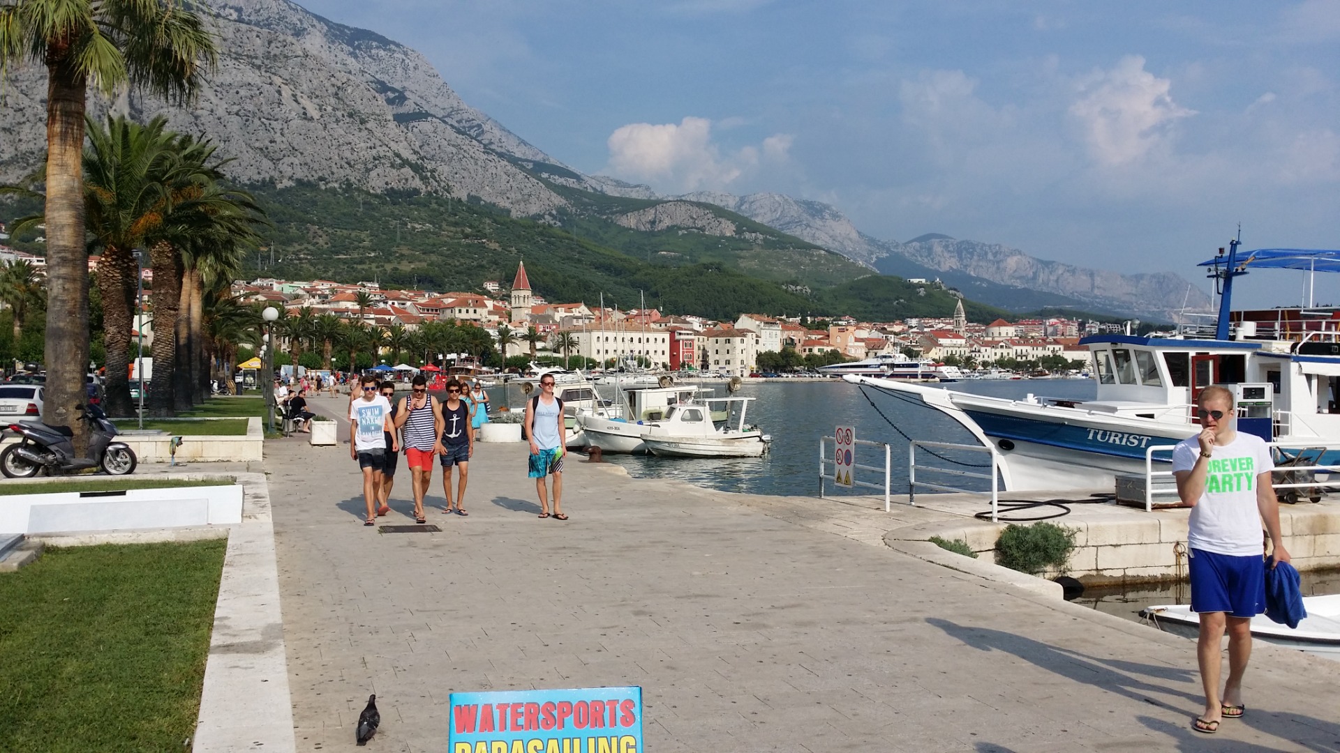 Zadar a Dubrovnick ao longo da costa do Adriático