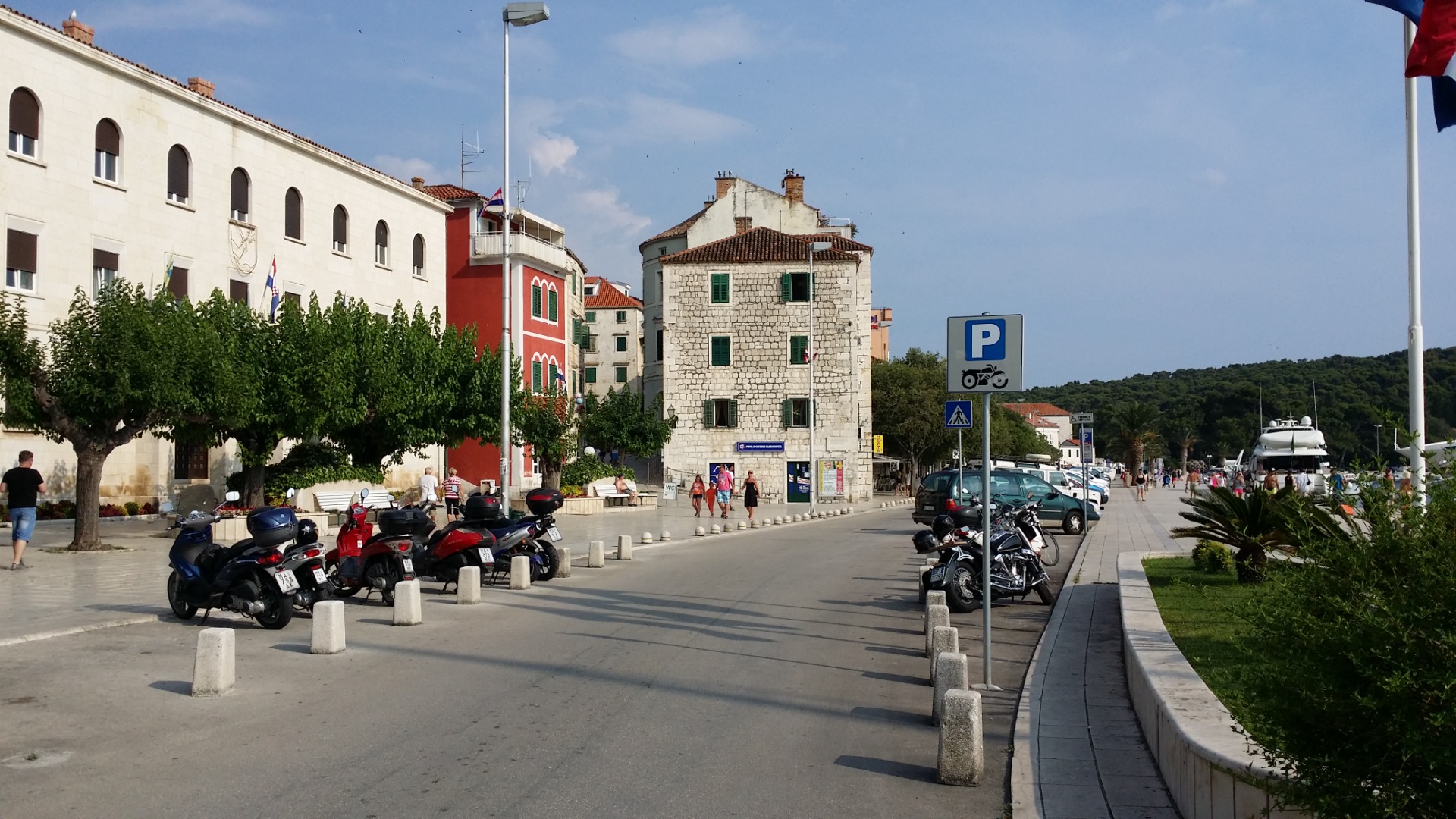 Zadar a Dubrovnick ao longo da costa do Adriático