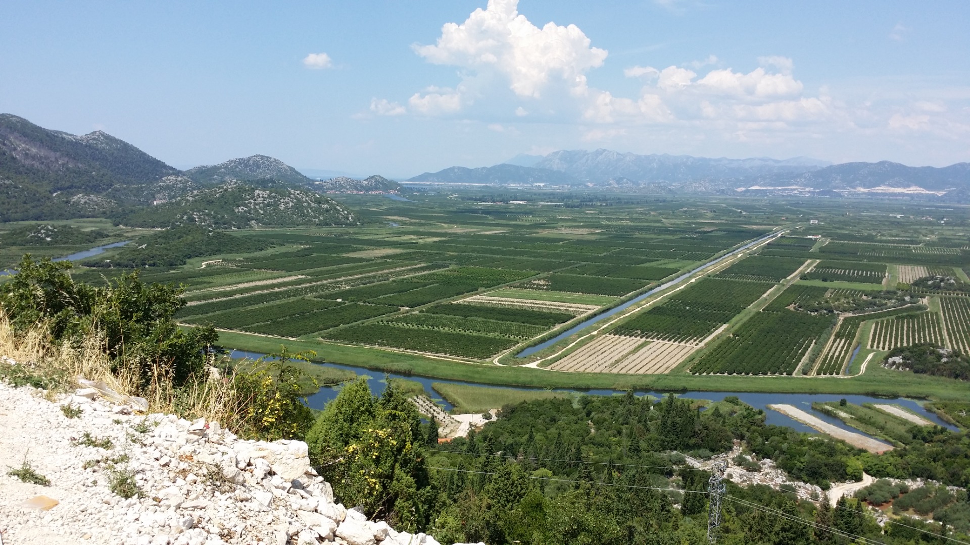 Paisagens de Dubrovnic à Eslovênia