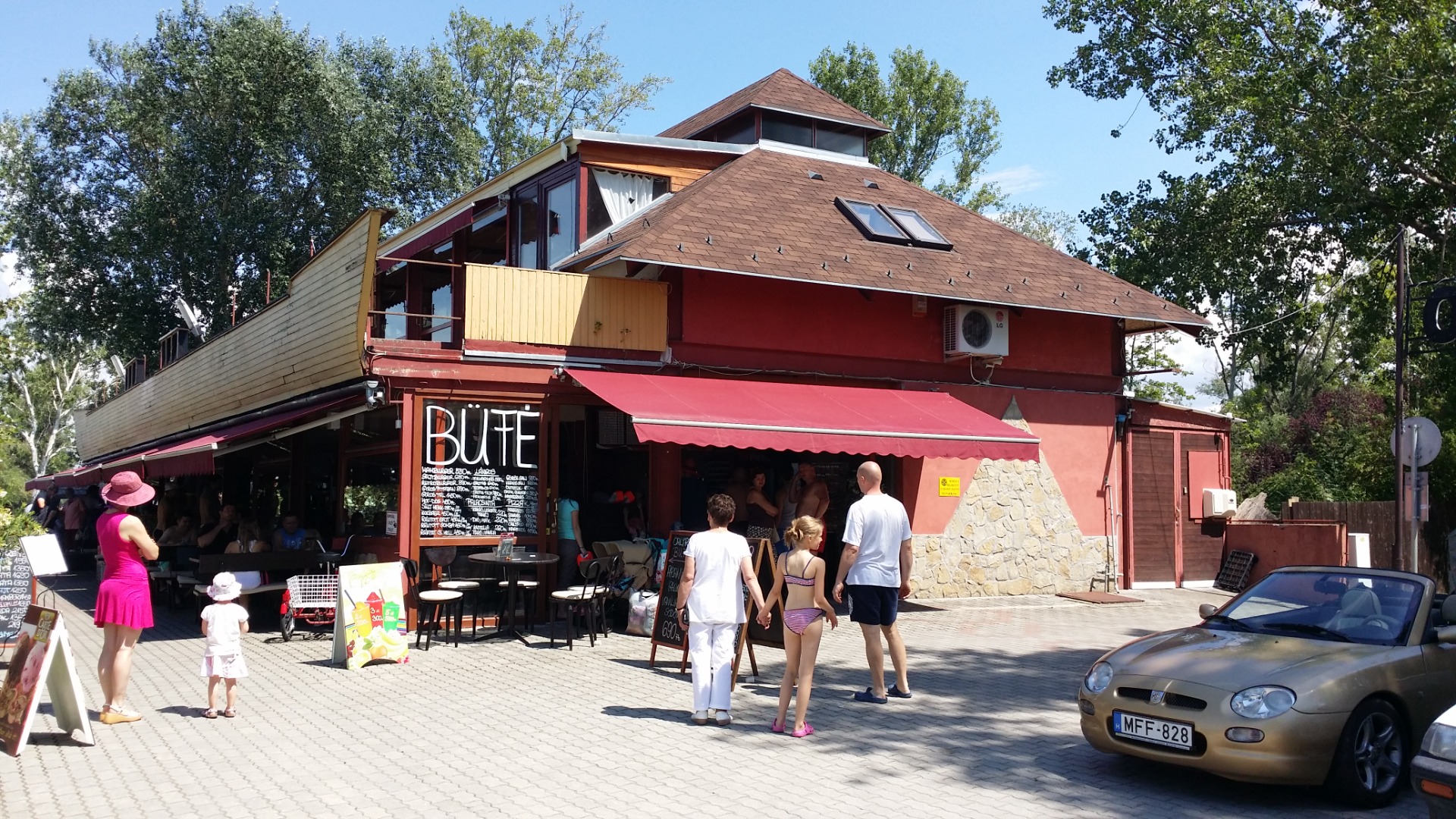 Paisagens de Budapeste a Zagreb