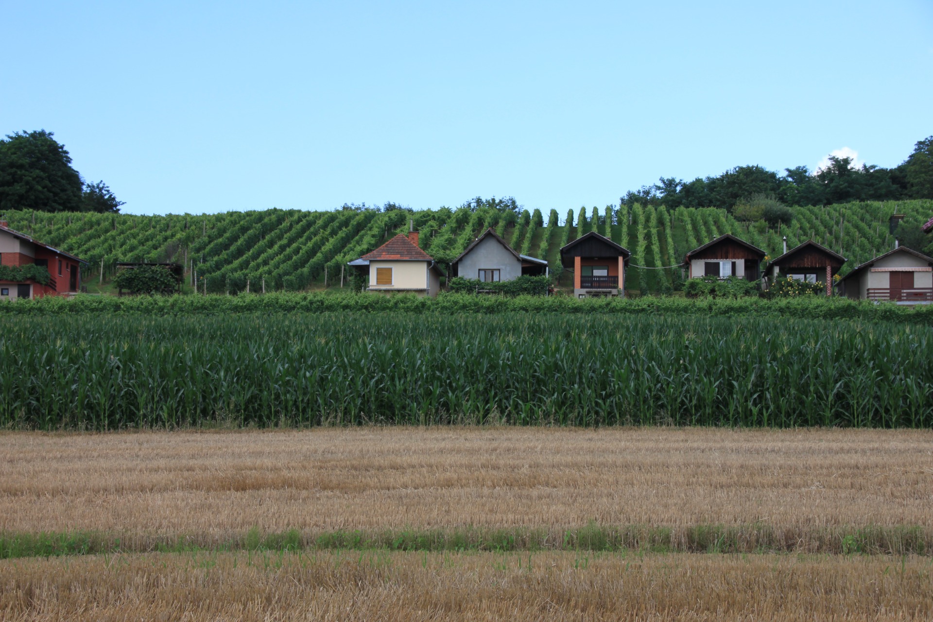 Paisagens de Budapeste a Zagreb