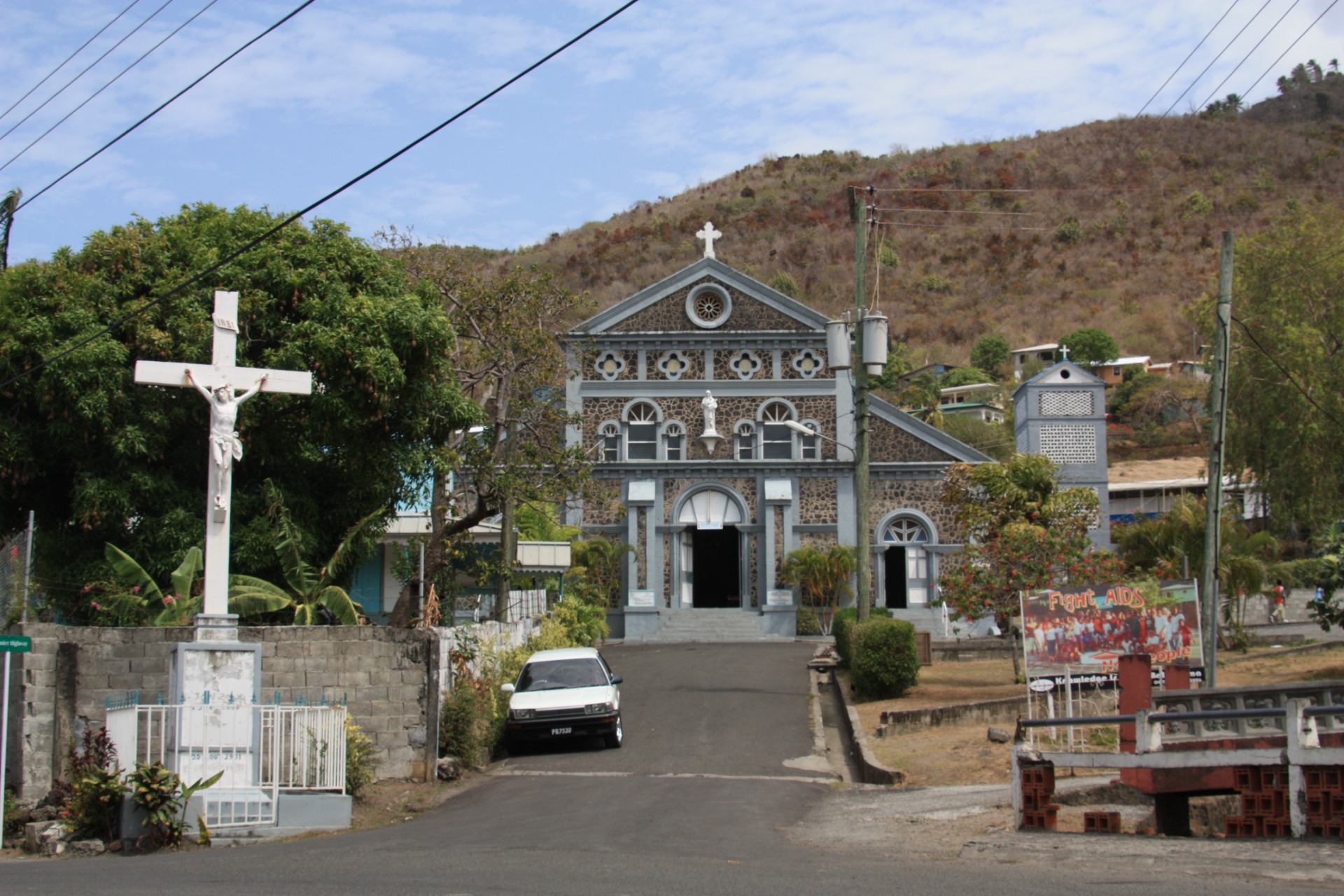 Ilha de Santa Lucia. Caraíbas