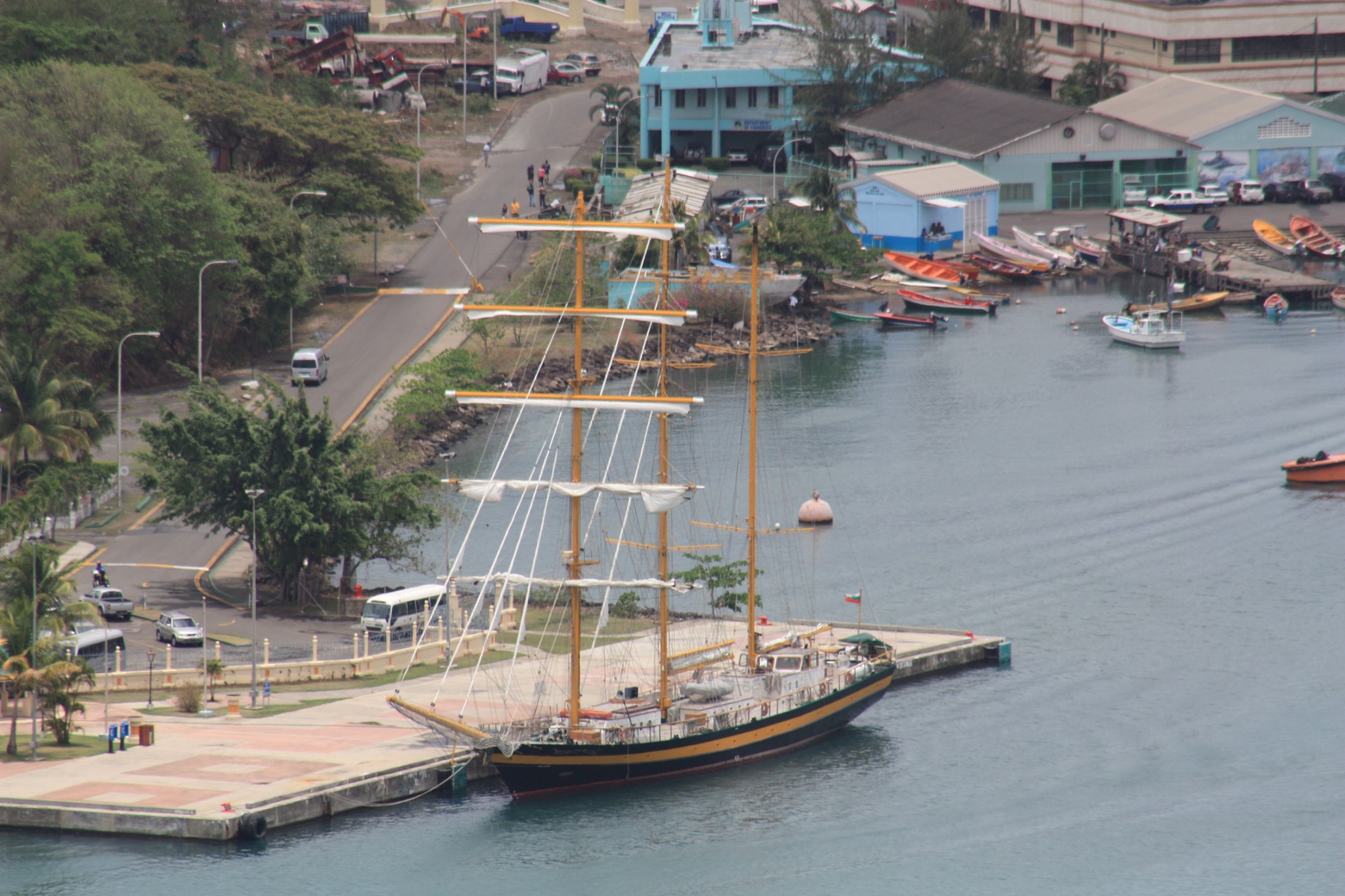 Ilha de Santa Lucia. Caraíbas