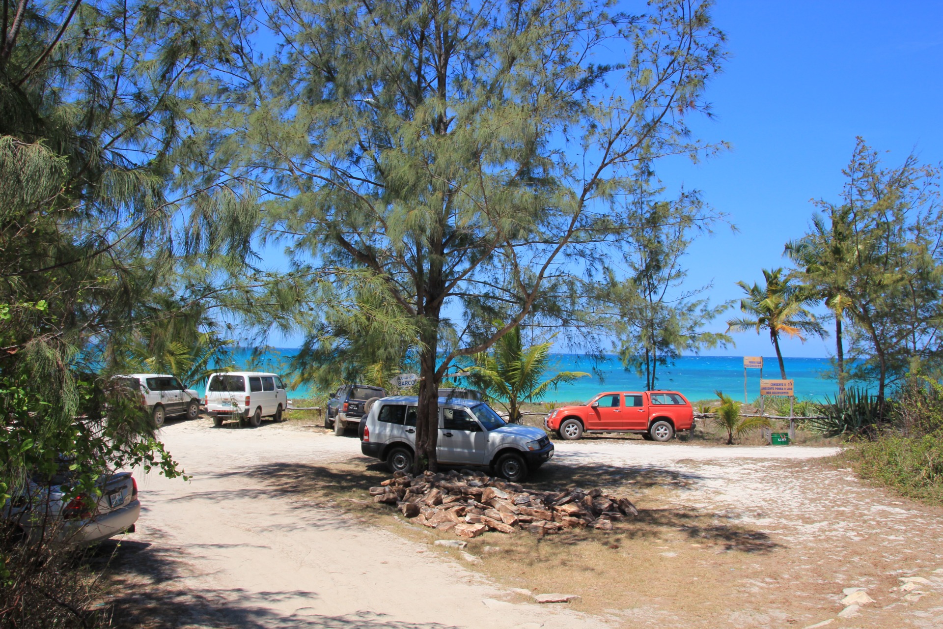 Praia das Chocas. Moçambique