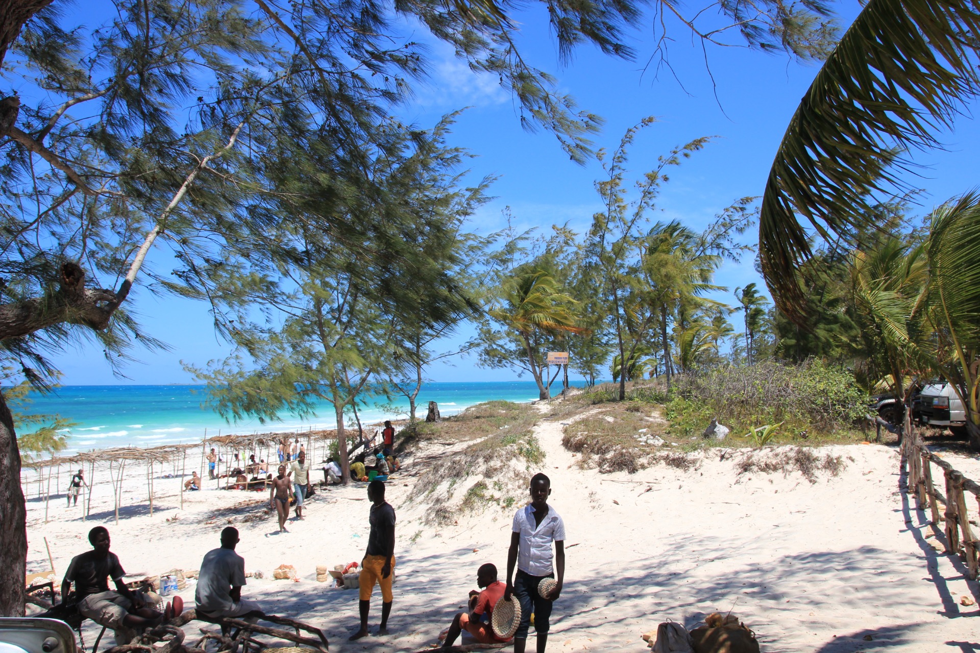 Praia das Chocas. Moçambique