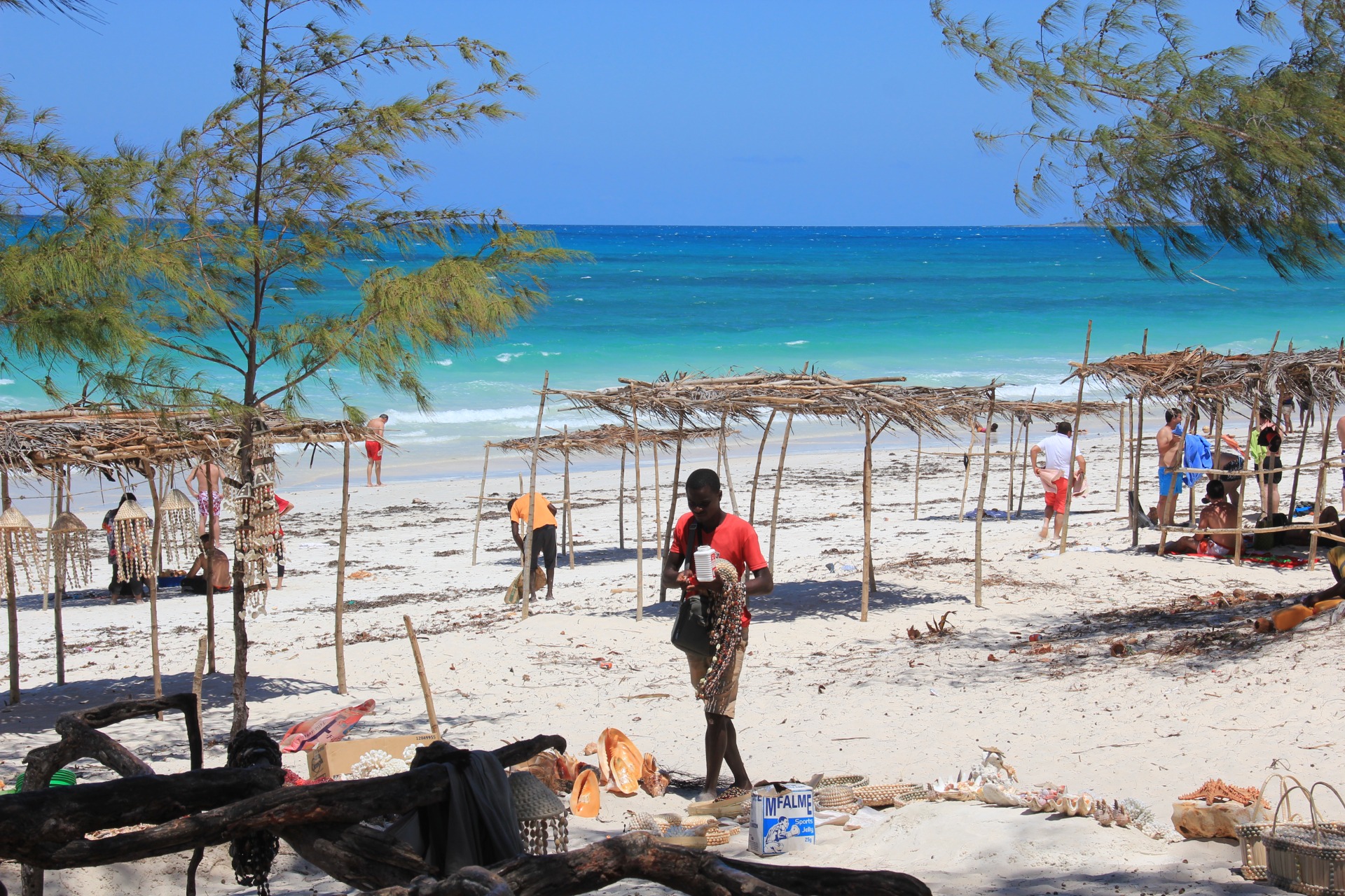 Praia das Chocas. Moçambique