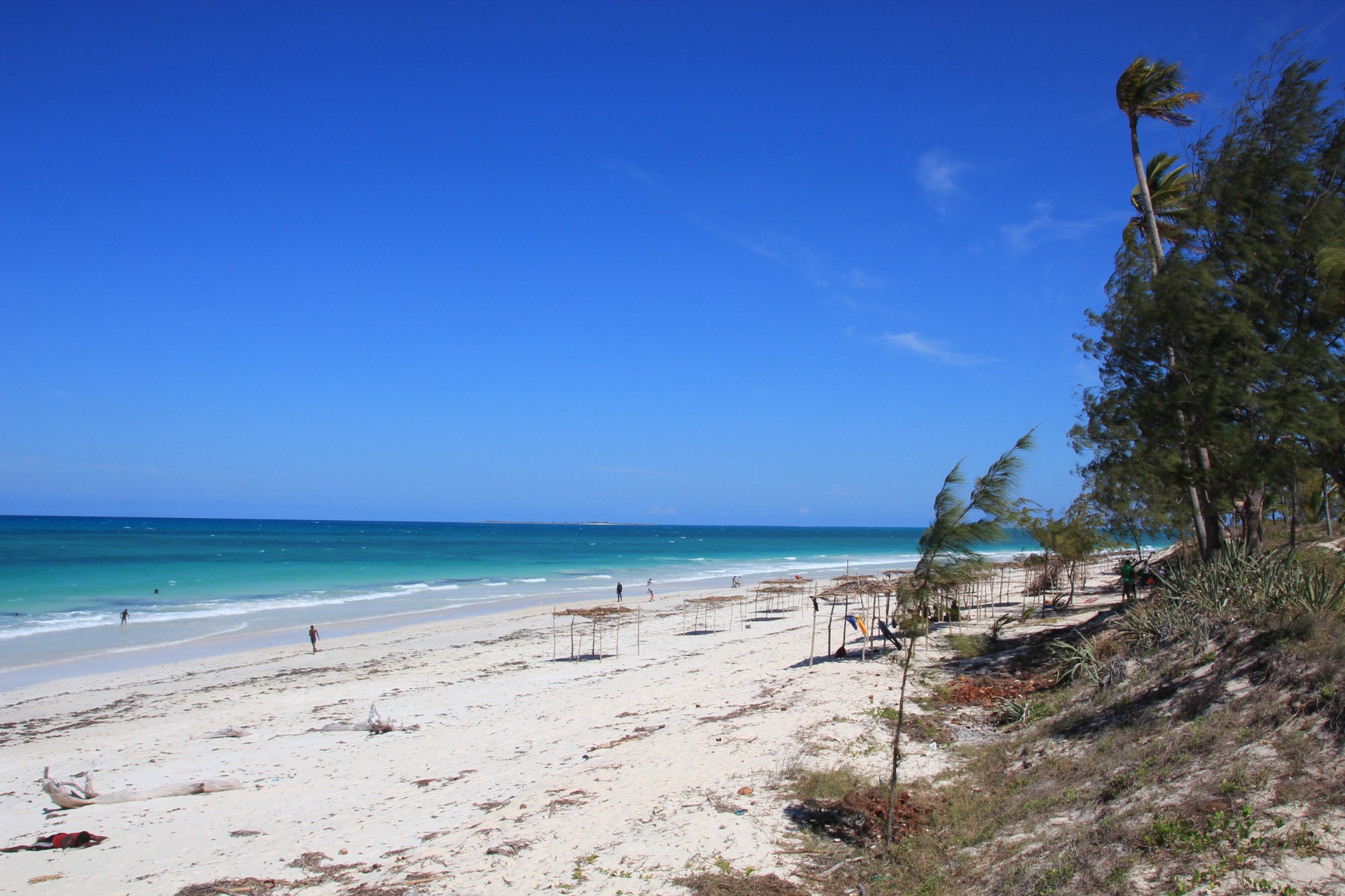 Praia das Chocas. Moçambique
