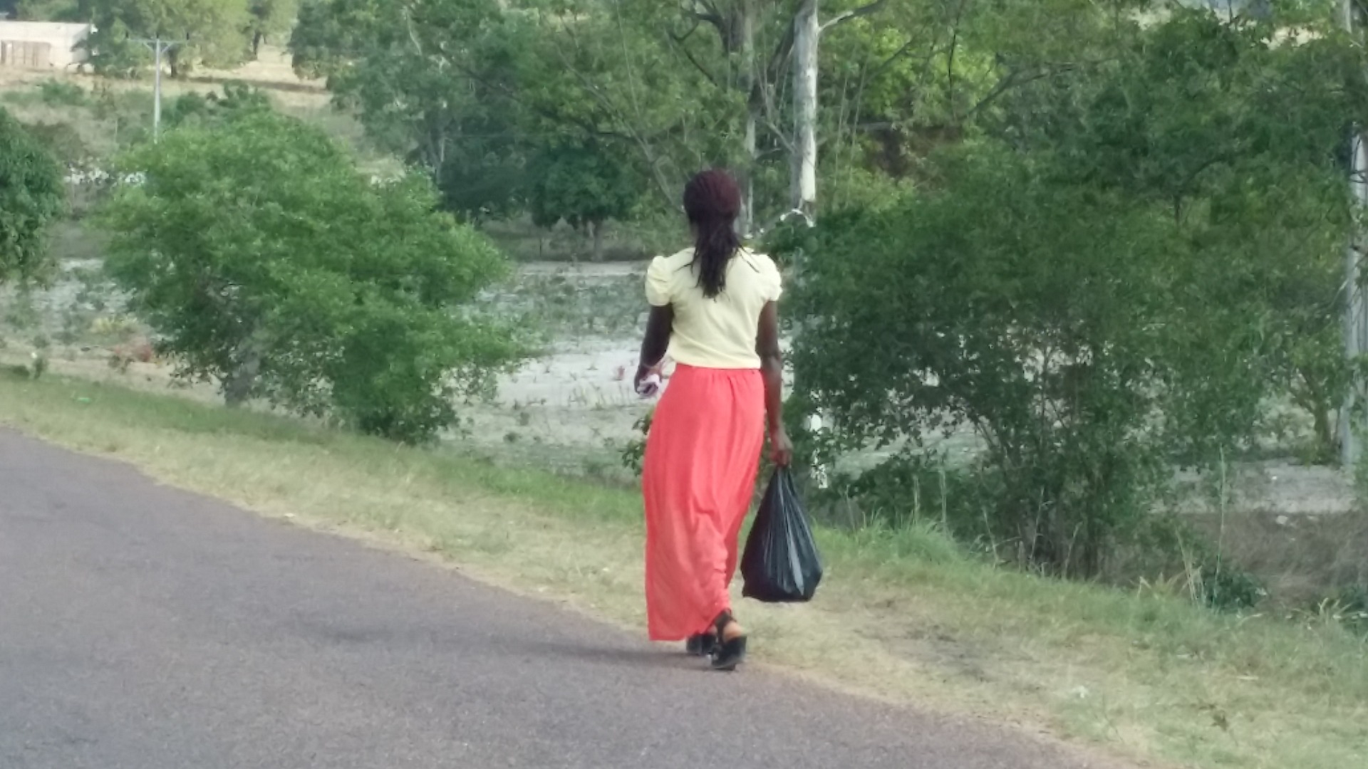 Paisagens ao longo da estrada de Maputo a Bilene