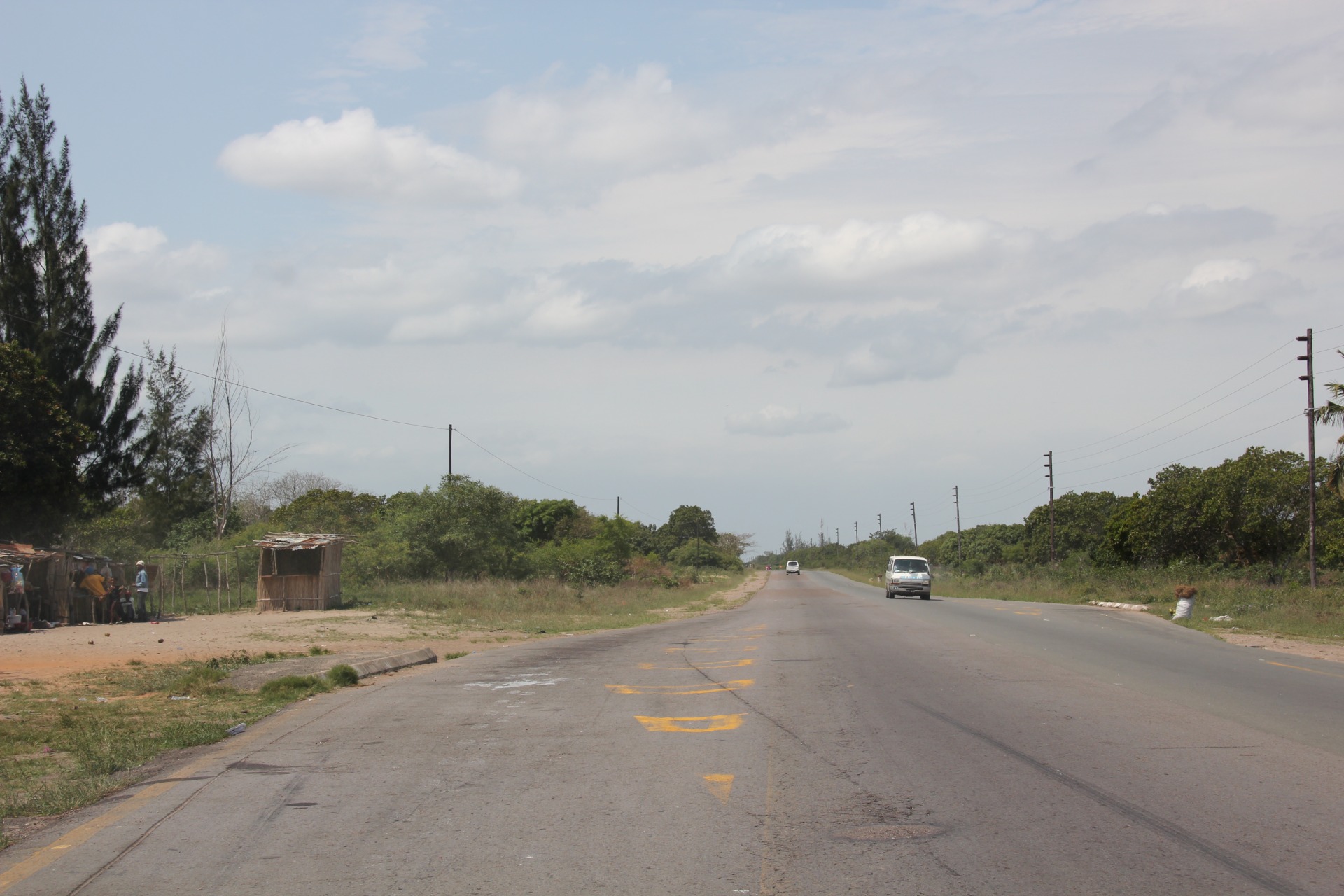 Paisagens ao longo da estrada de Maputo a Bilene