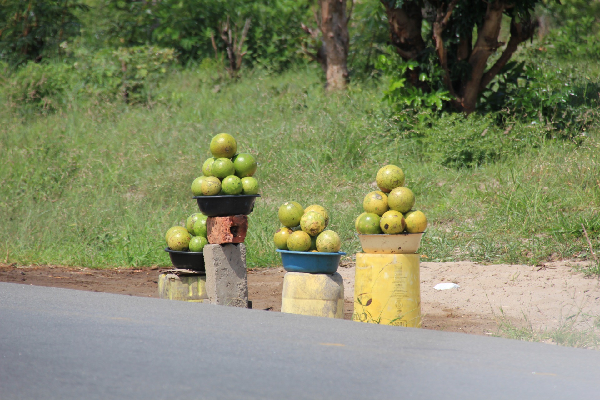 Paisagens ao longo da estrada de Maputo a Bilene