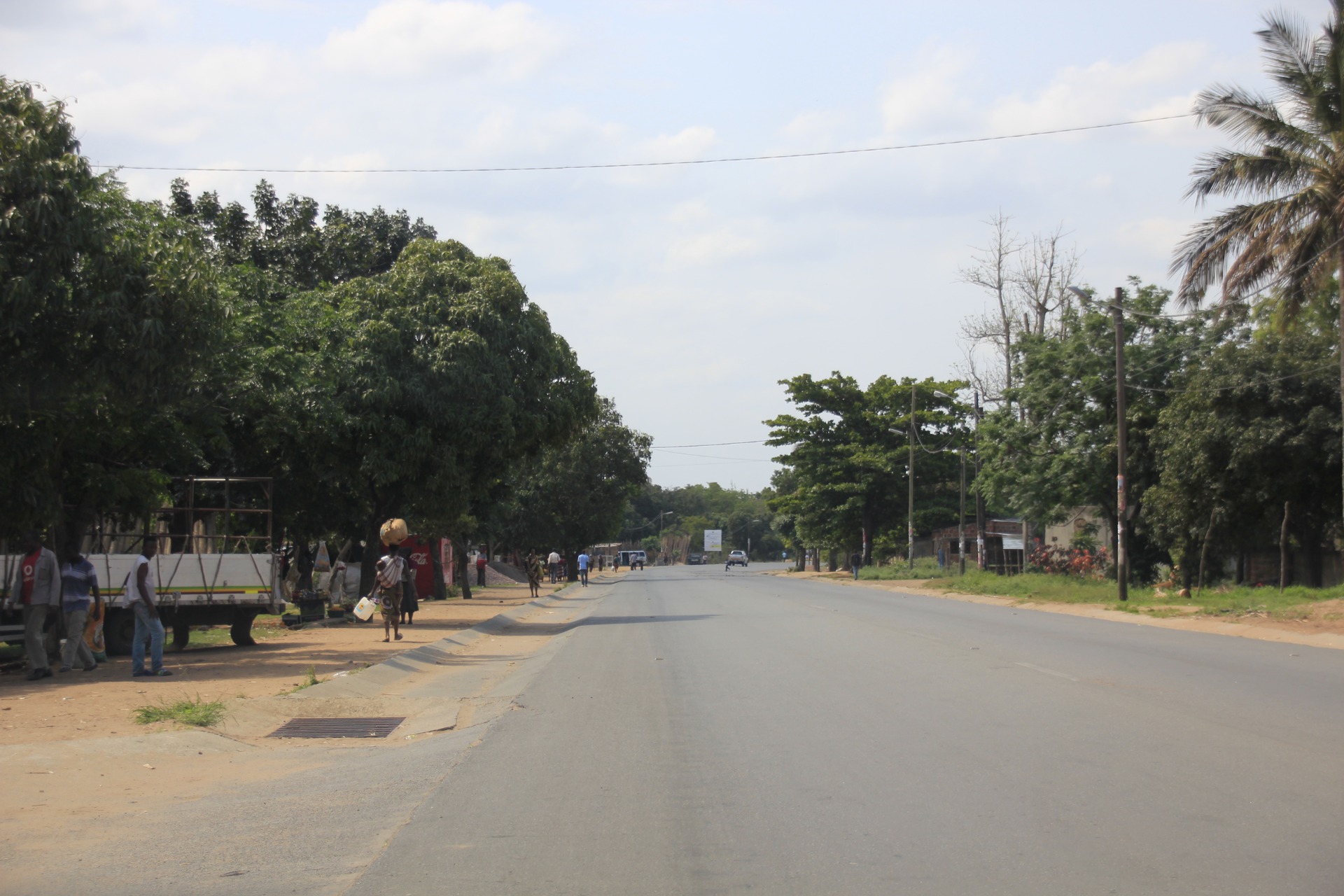 Paisagens ao longo da estrada de Maputo a Bilene