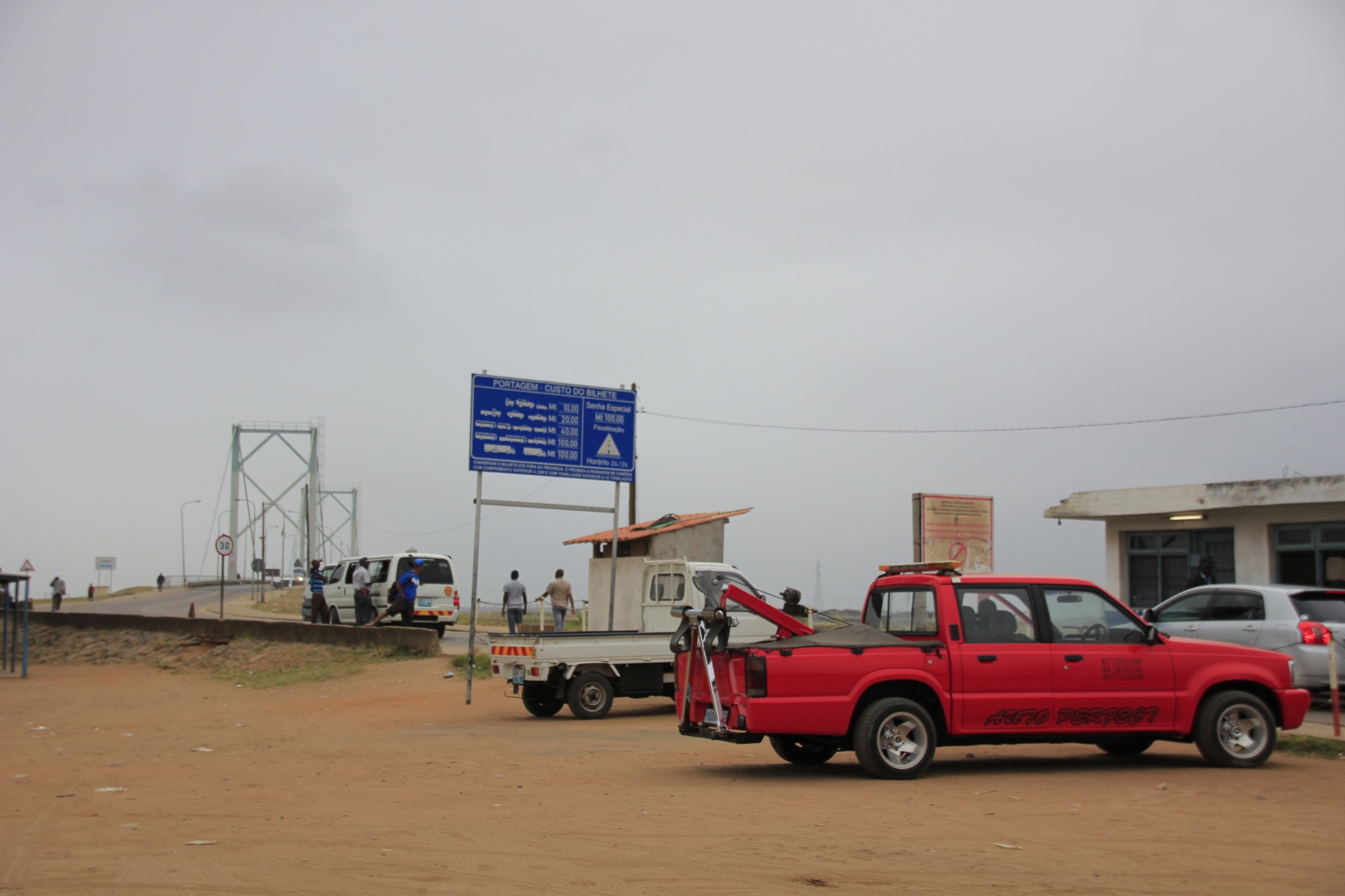 Paisagens ao longo da estrada de Bilene a Inhambane