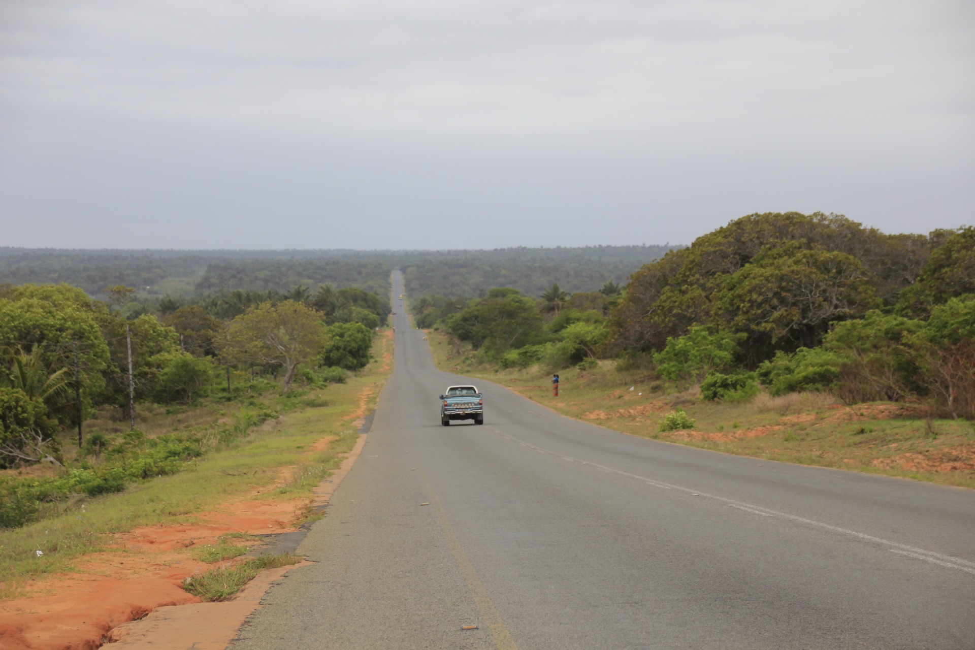 Paisagens ao longo da estrada de Bilene a Inhambane
