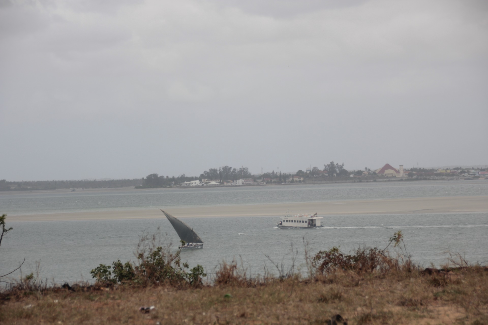 Paisagens ao longo da estrada de Inhambane a Vilanculos