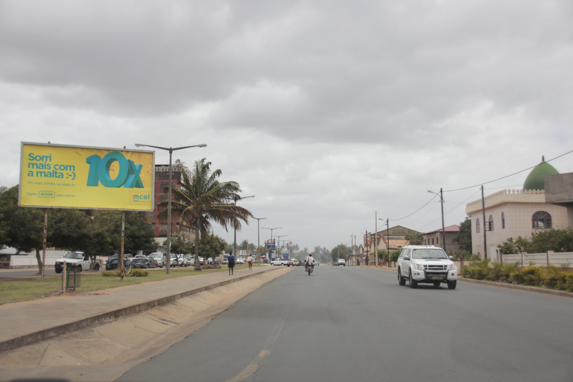 Paisagens ao longo da estrada de Inhambane a Vilanculos