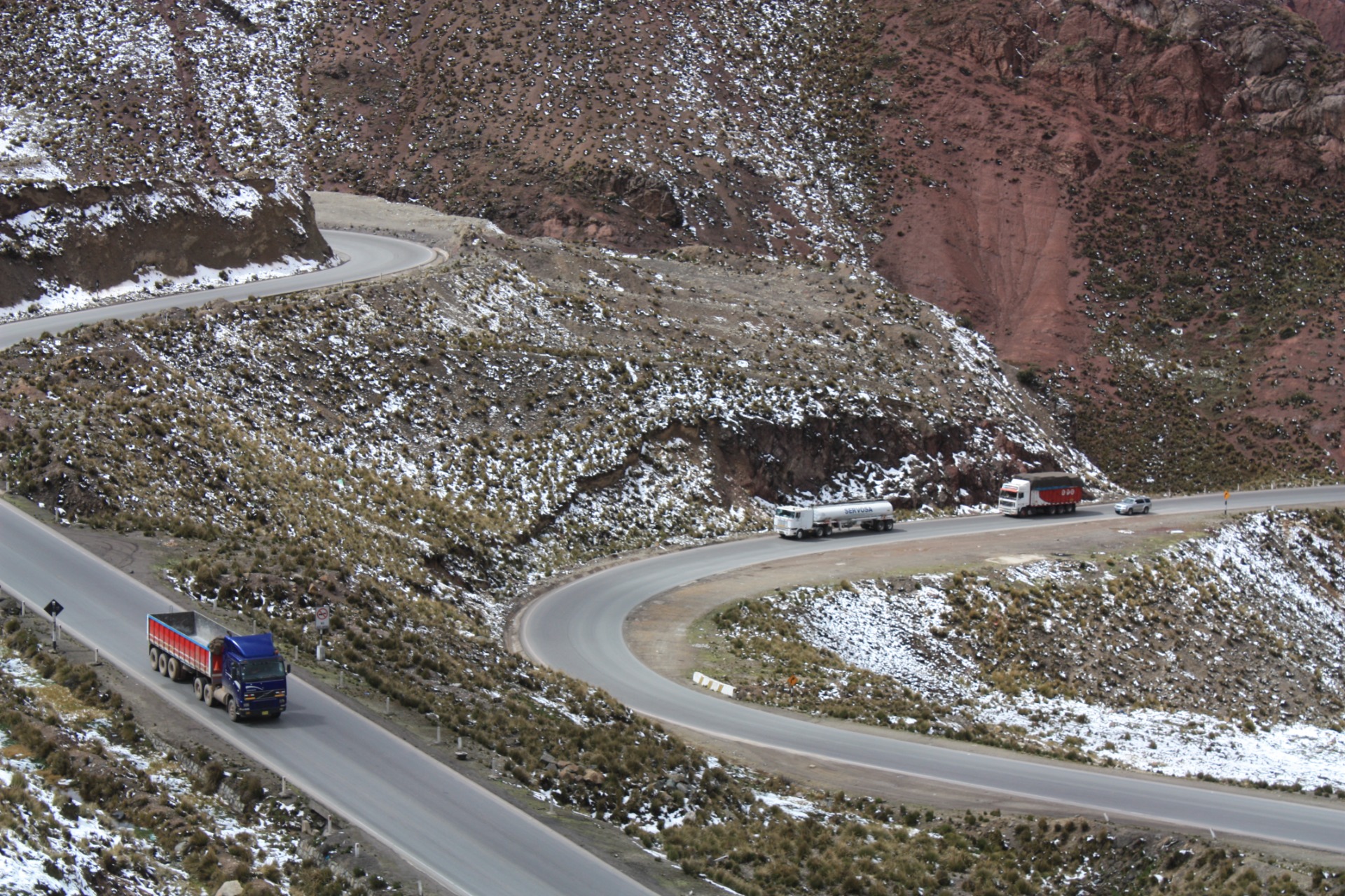 Paisagens dos Andes de Lima a Huancayo