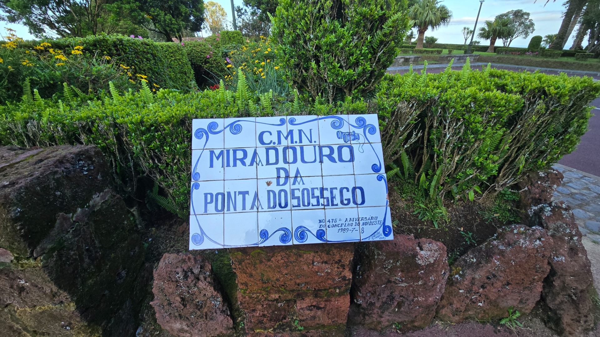 Miradouro da Ponta do Sossego - Nordeste. Ilha de São Miguel