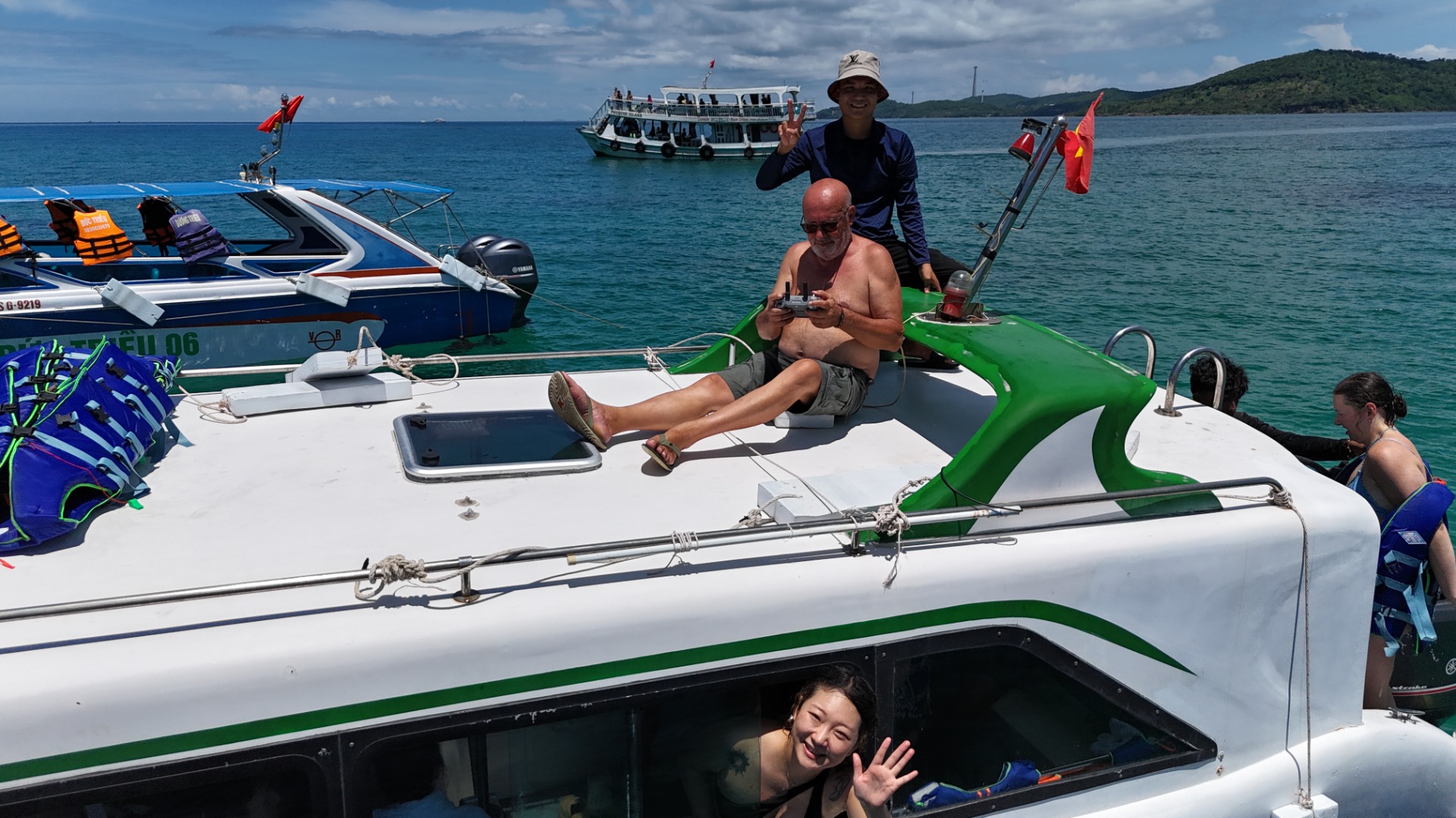 Phu Quoc, Tour das 3 ilhas com mergulho