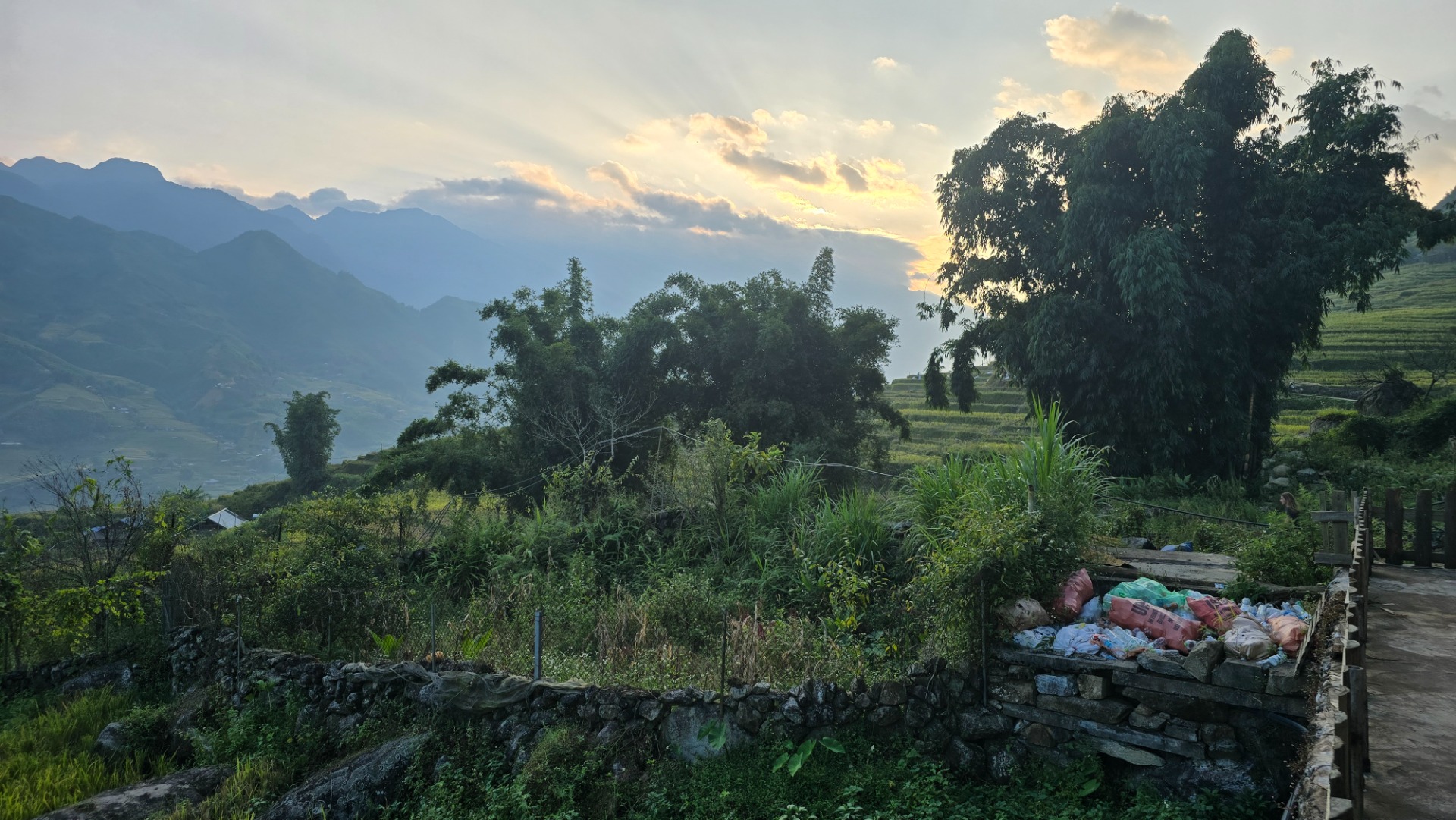 SaPa e os terraços de arroz no norte do Vietname