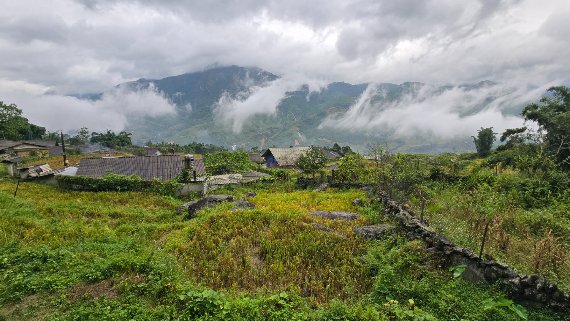 SaPa e os terraços de arroz no norte do Vietname