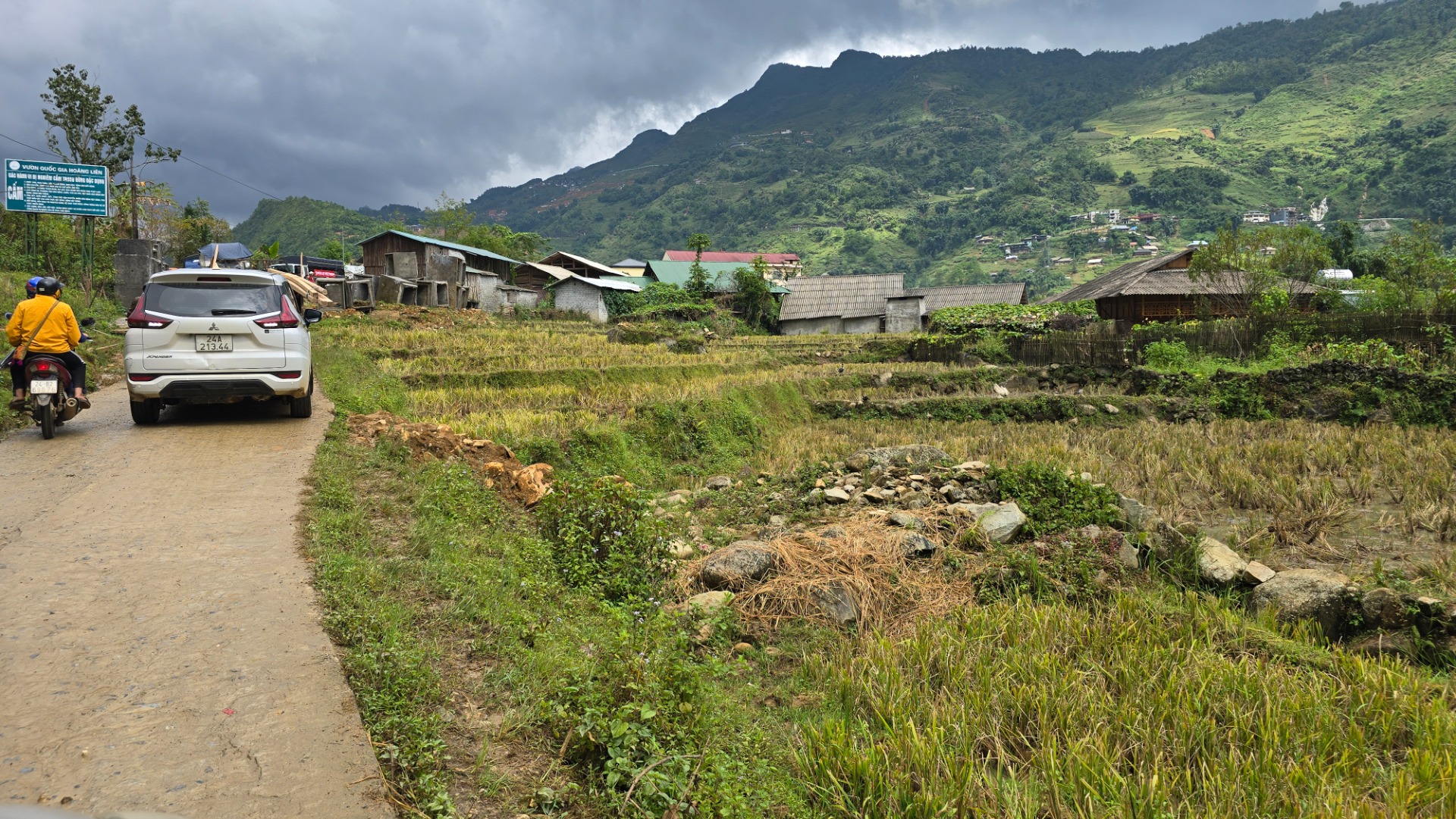 SaPa e os terraços de arroz no norte do Vietname