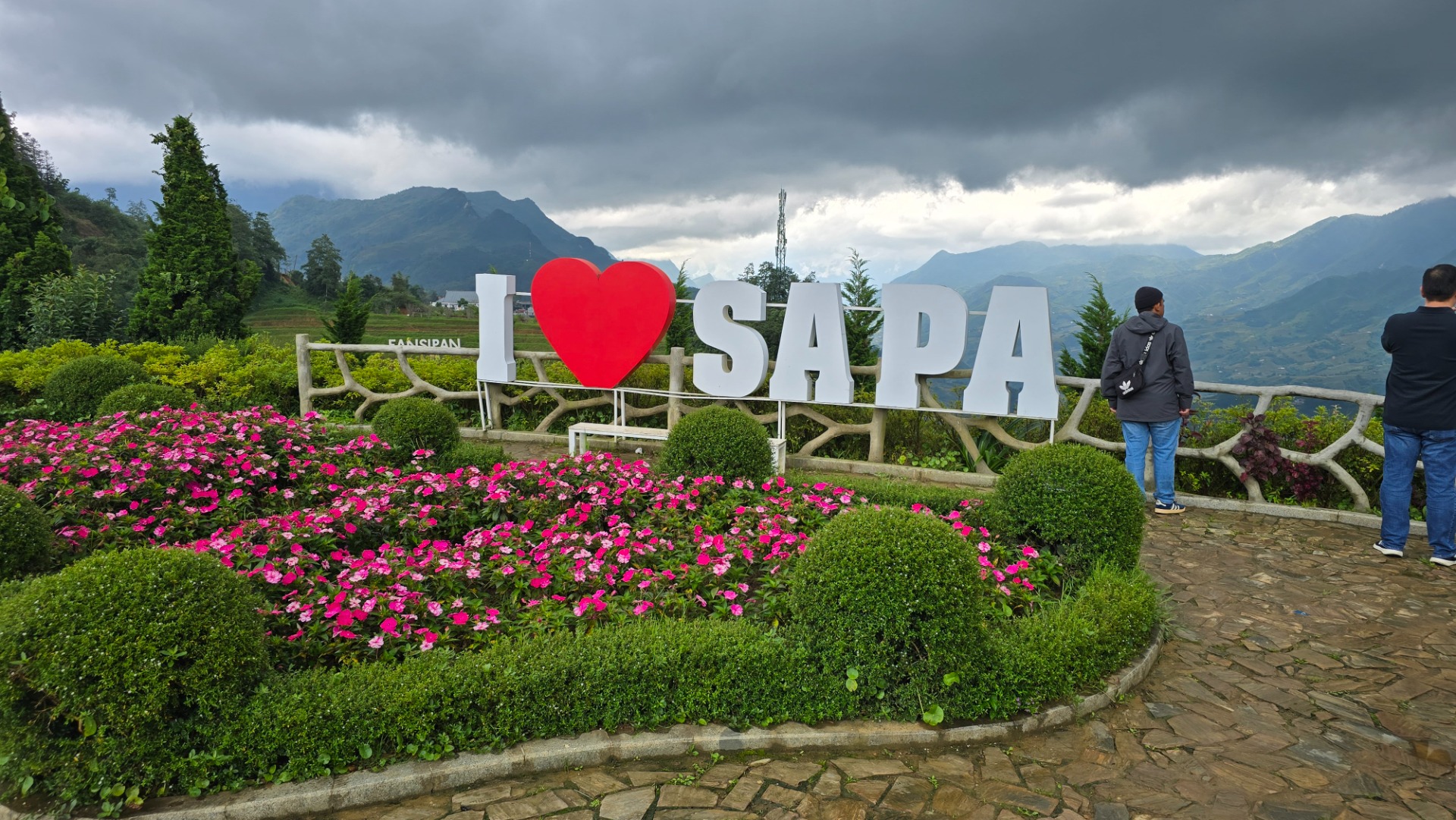 SaPa e os terraços de arroz no norte do Vietname
