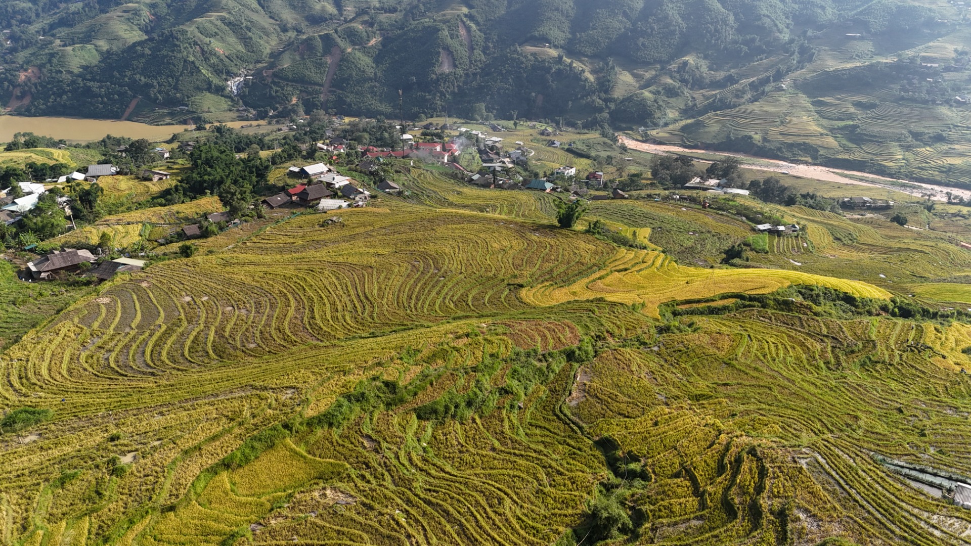SaPa e os terraços de arroz no norte do Vietname