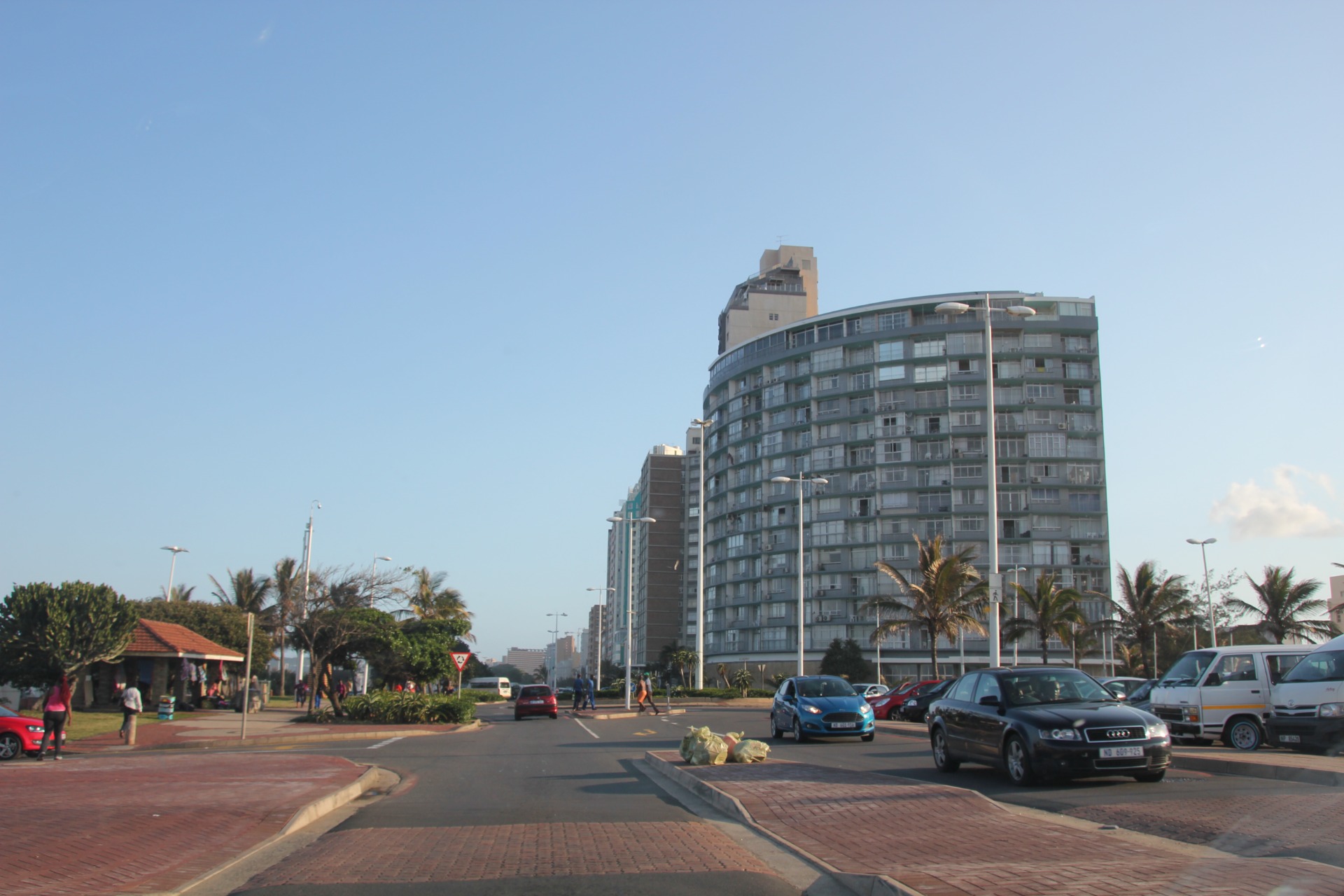 Praias e cidade de Durban