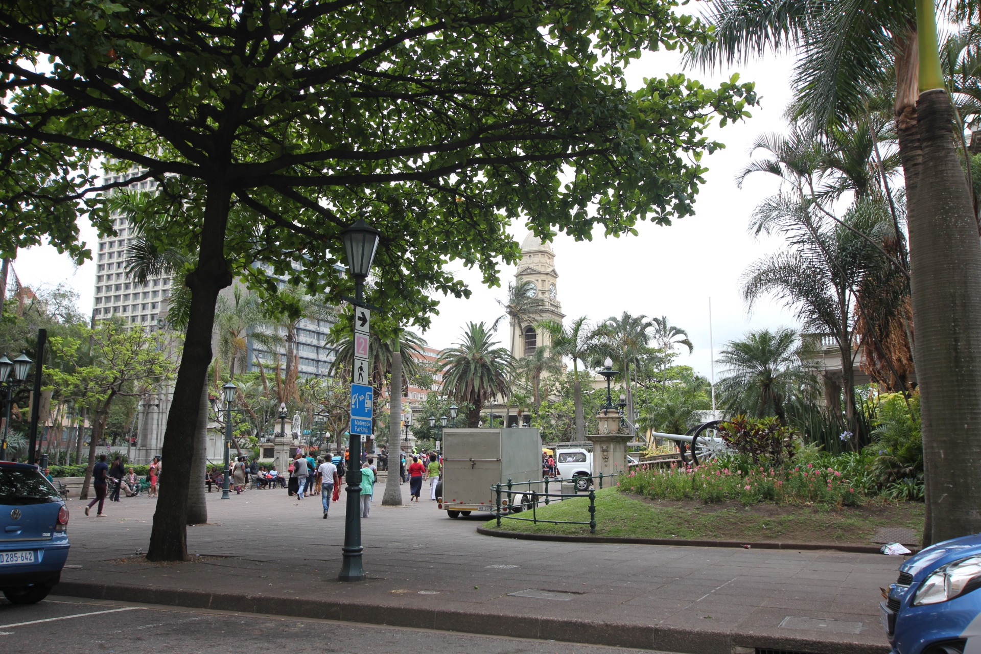 Praias e cidade de Durban