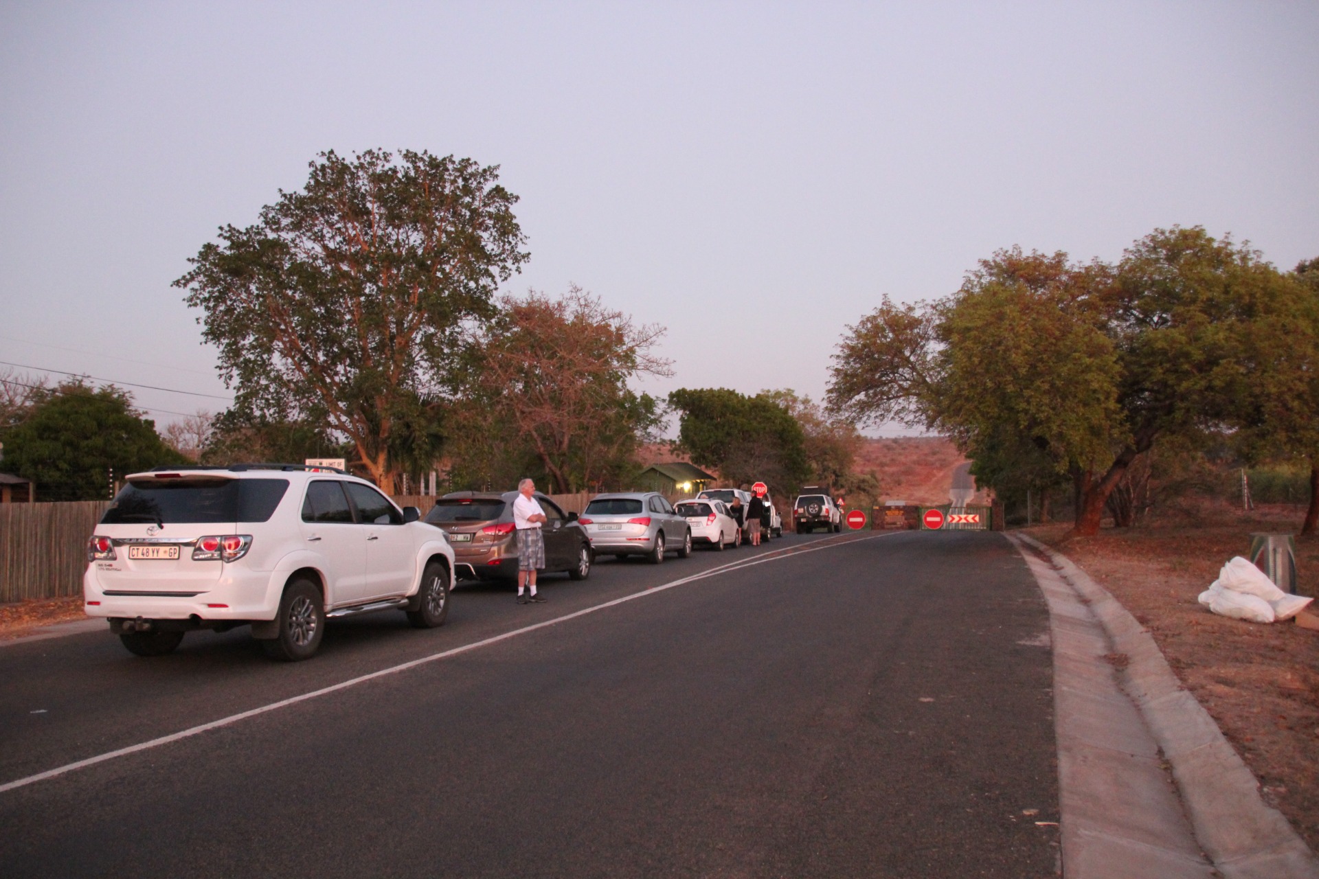 Entrada no Krugger National Park