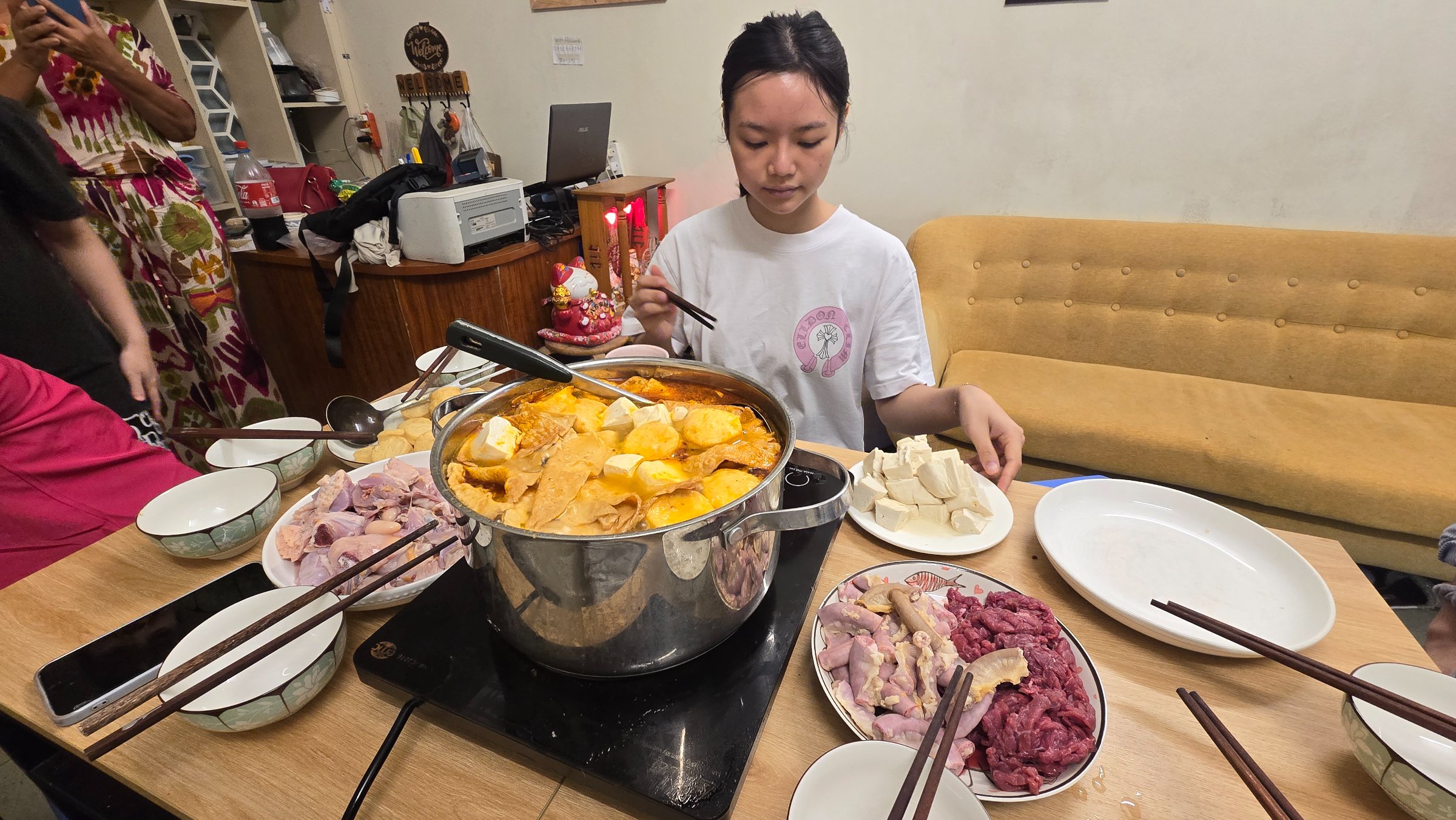 Em Hanoi ficamos no Hanoi Family Homestay foto