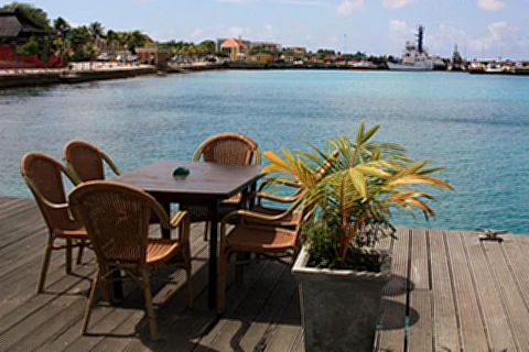 Beira mar de Kralendijk