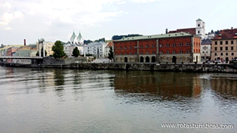 Rio Danúbio em Passau
