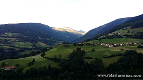 Paisagens da Região de Tirol
