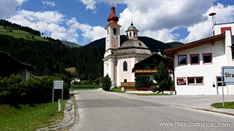 Paisagens da Região de Tirol