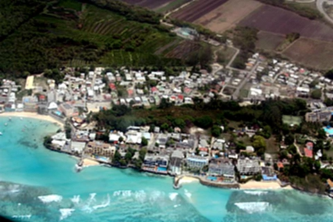 Vista aerea de Barbados