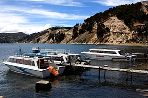 Paisagens da Isla del Sol