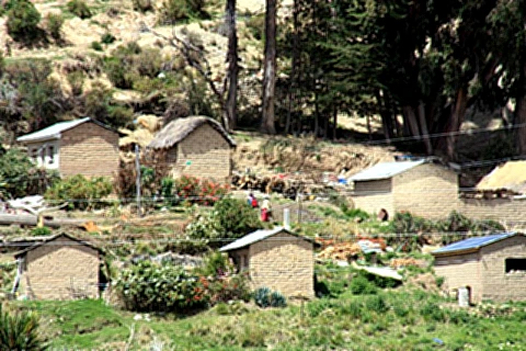 Paisagens da Isla del Sol